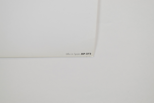 Abstract Offset Lithograph of "Paisley with a Twist" by Liz Jardine