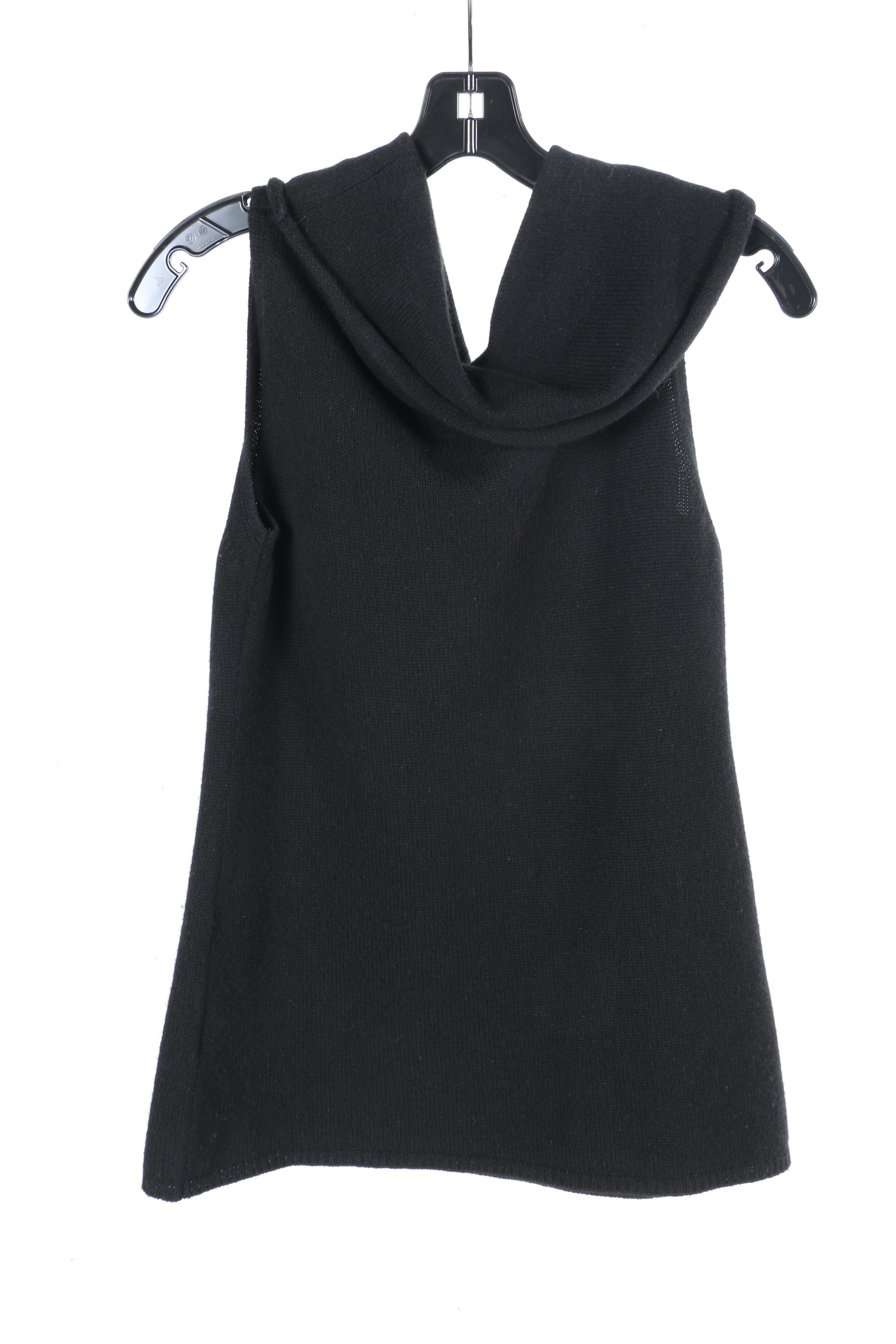 Women's Sleeveless Cashmere Tops Featuring Katayone Adeli