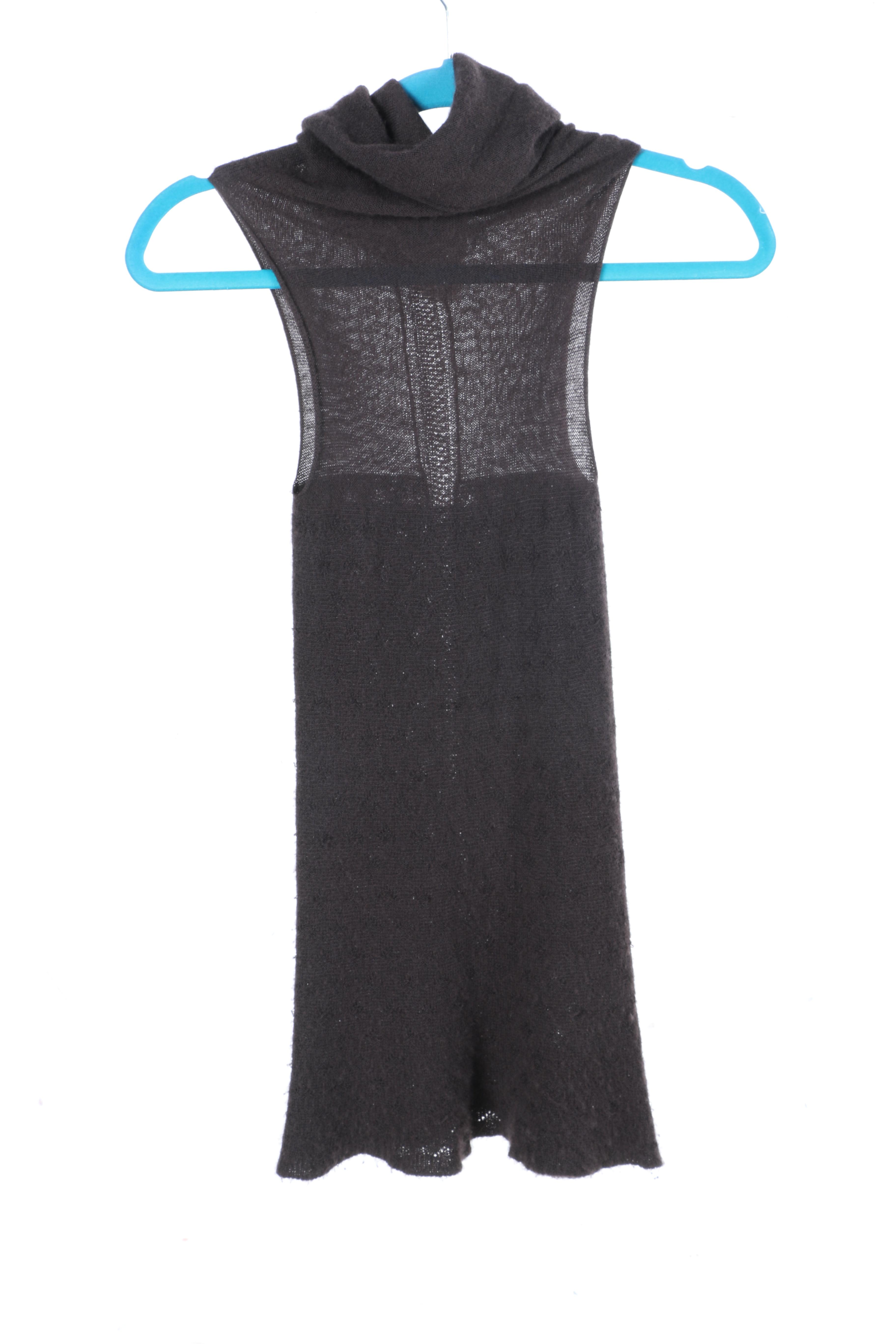 Women's Sleeveless Cashmere Tops Featuring Katayone Adeli