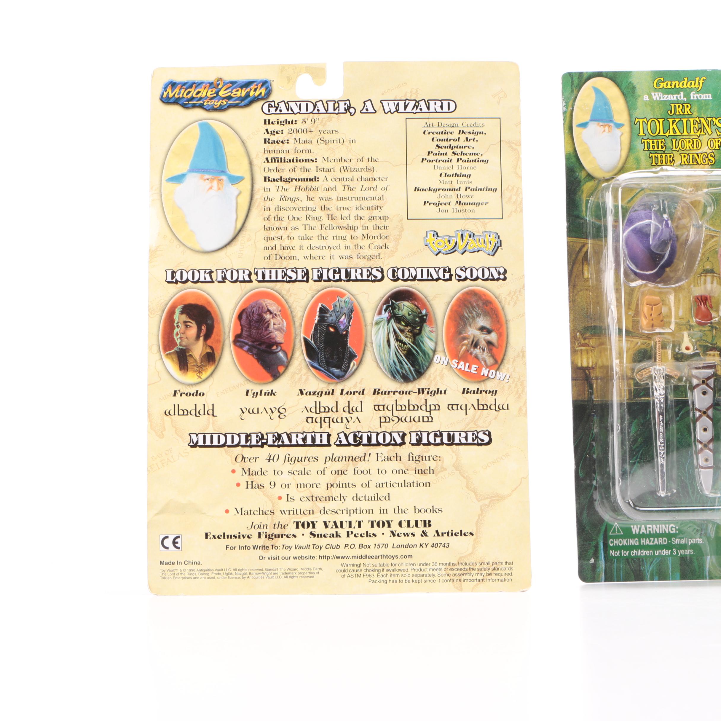 J. R. R. Tolkien "Middle Earth Toys" Action Figures