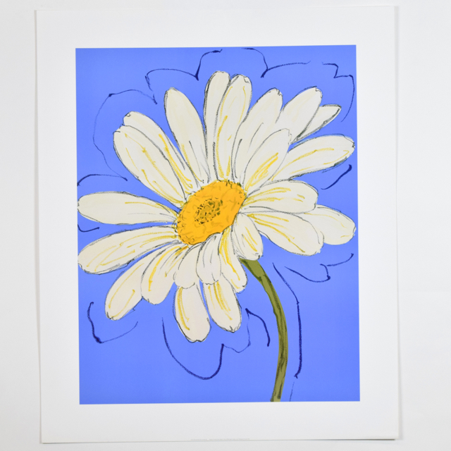 Offset Lithograph of "He Loves Me, He Loves Me Not" after Kate Rowley