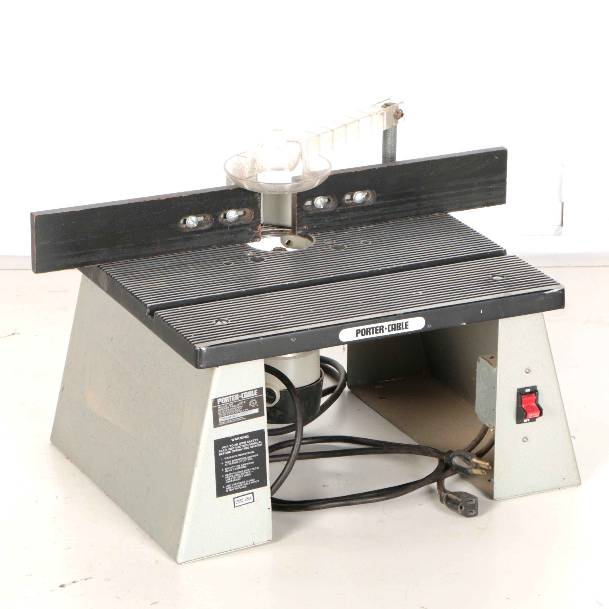 Porter-Cable Bench Top Router Table