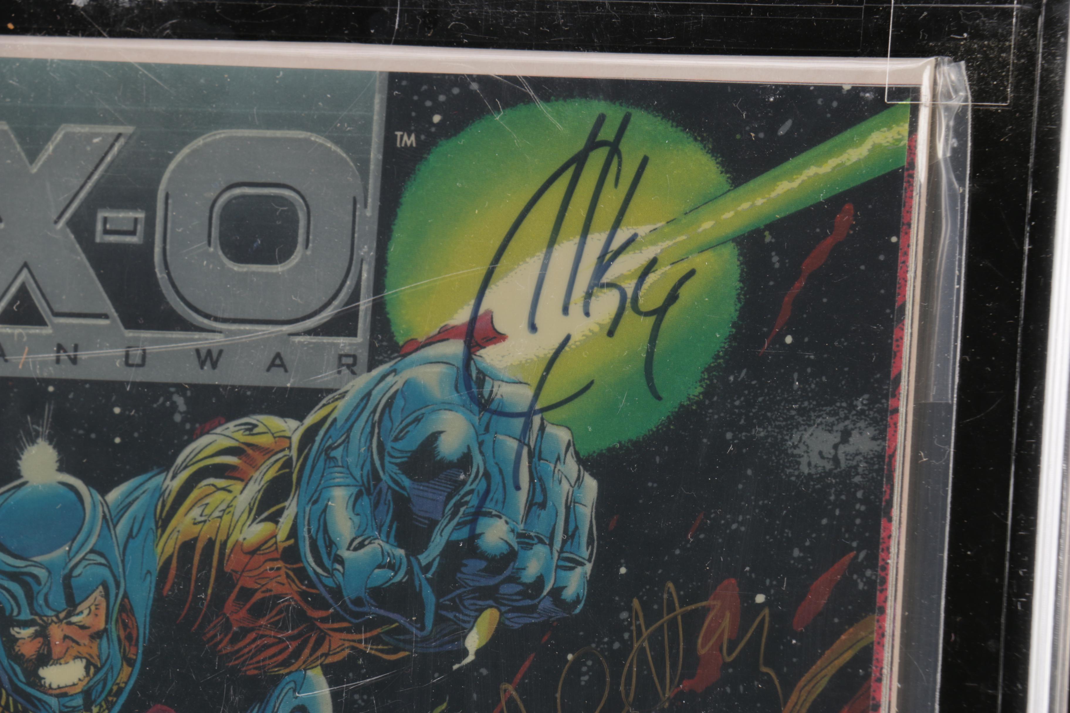 Framed Signed and Special Edition Comic Books