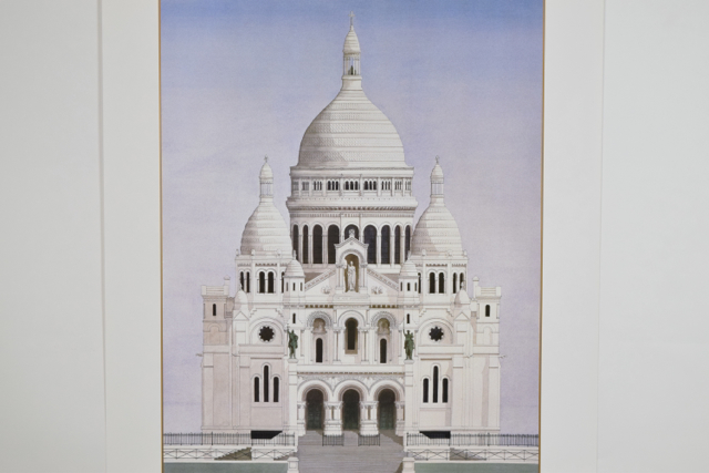Offset Lithograph of "Sacre Coeur, Paris" after Andras Kaldor