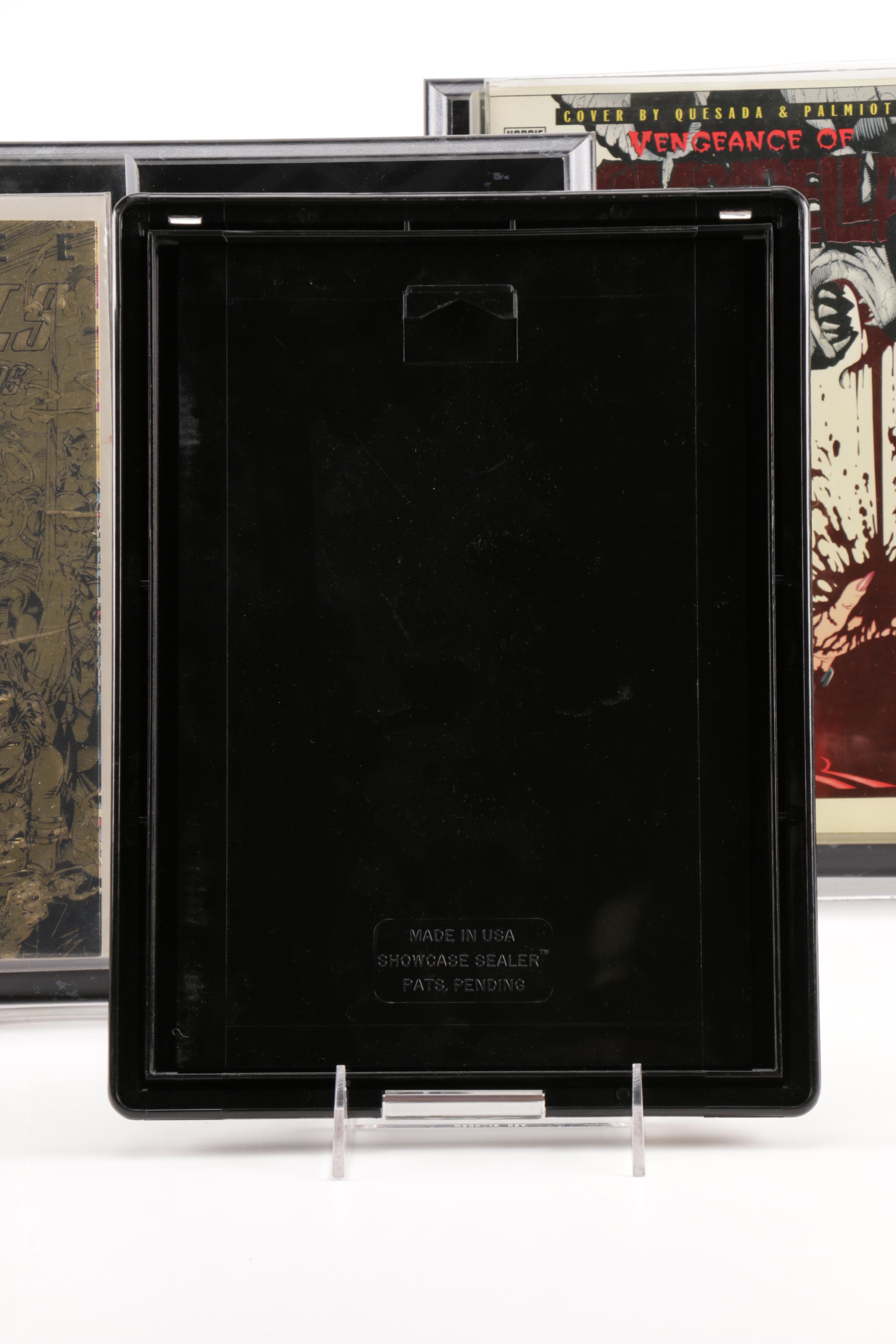 Framed Signed and Special Edition Comic Books