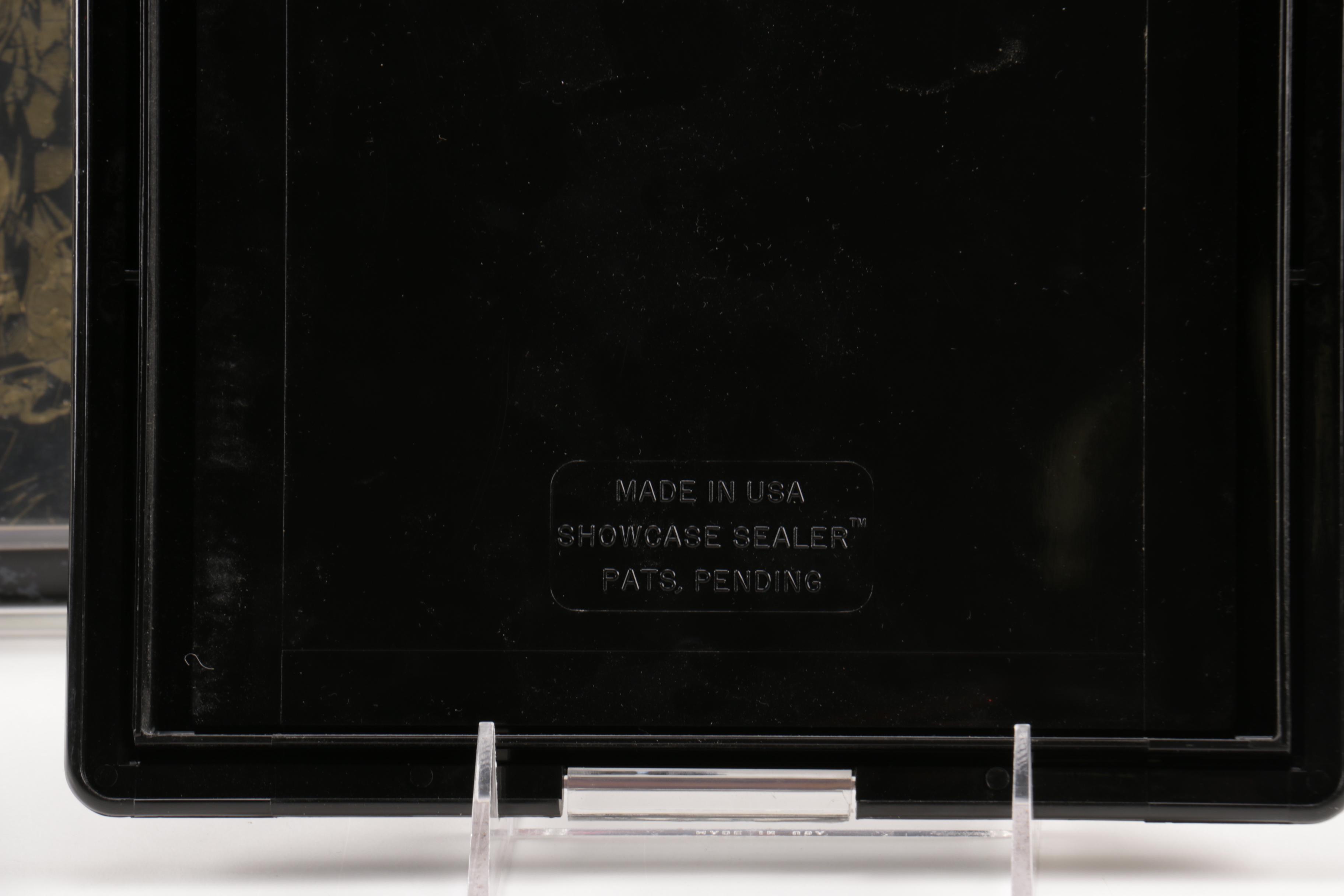 Framed Signed and Special Edition Comic Books