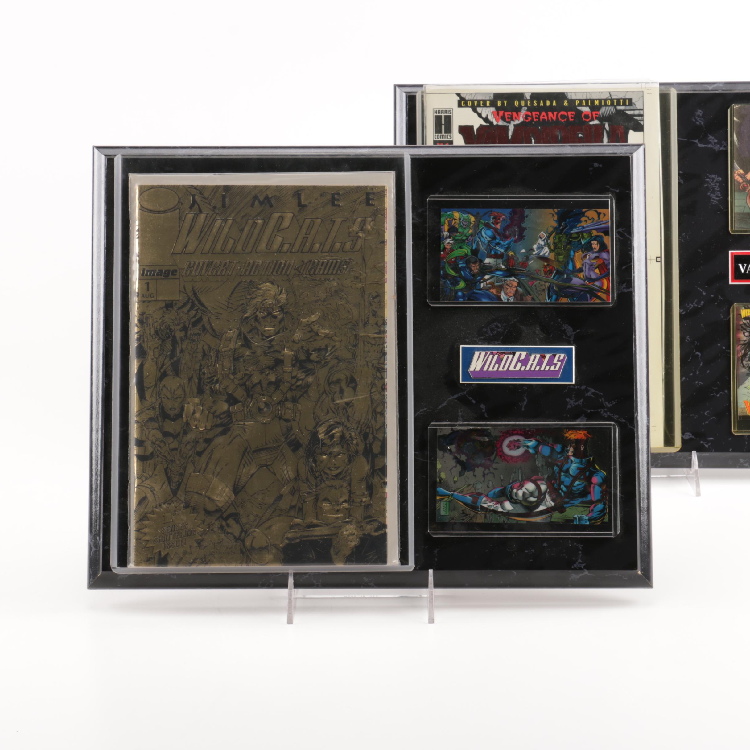 Framed Signed and Special Edition Comic Books