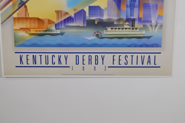 1992 Derby Festival Poster