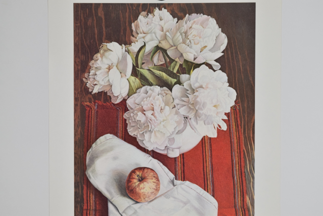 Offset Lithograph of "Galas" After Barbara Edidin of an Apple Themed Still Life