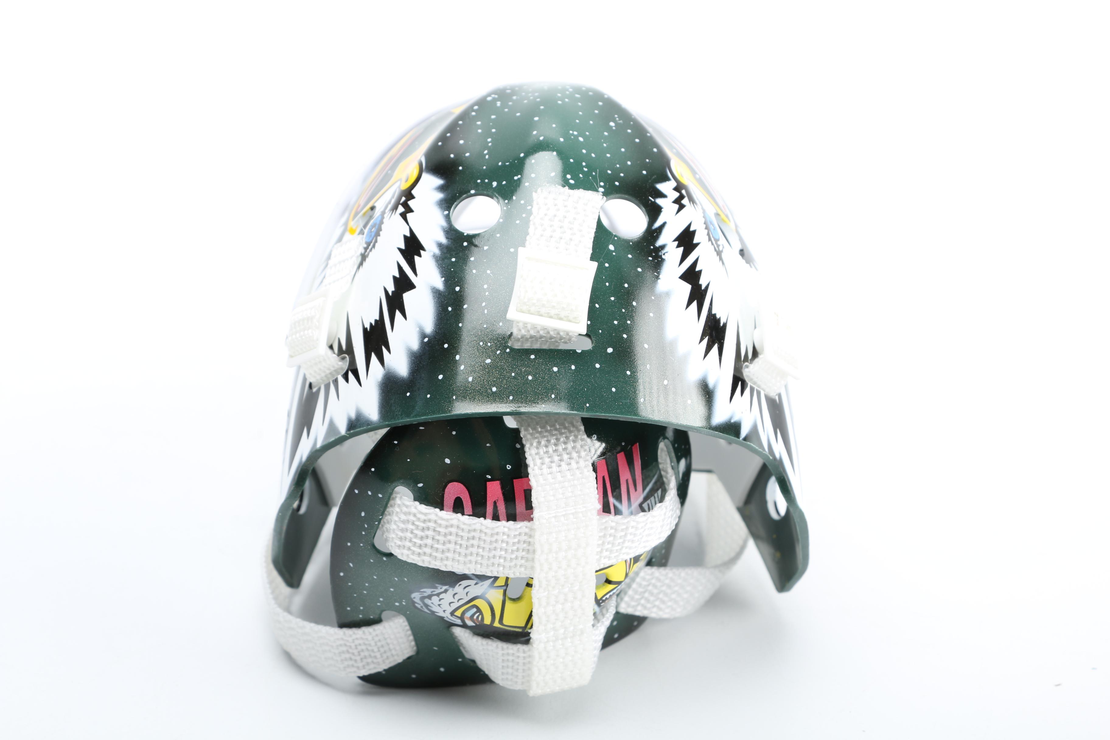 Patrick Roy and Eddie Balfour Miniature Helmets and Puck