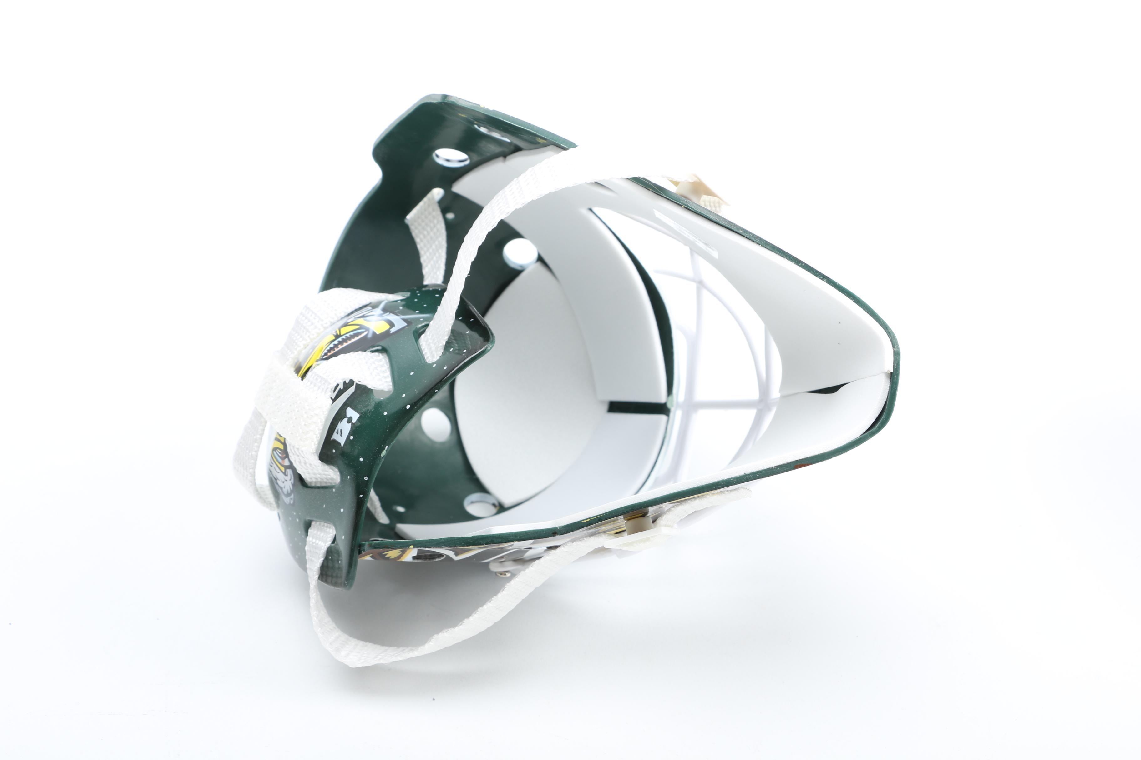 Patrick Roy and Eddie Balfour Miniature Helmets and Puck