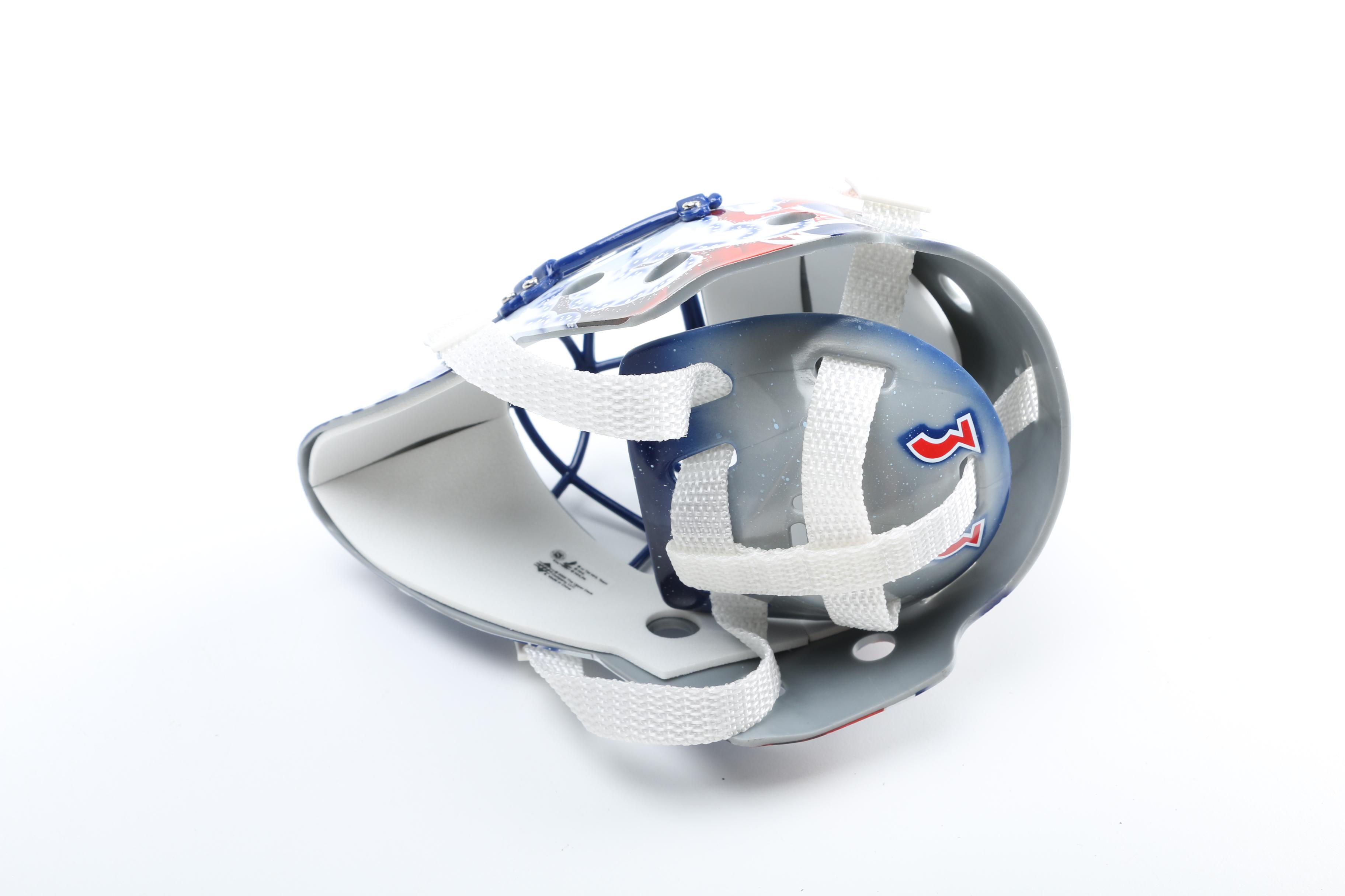 Patrick Roy and Eddie Balfour Miniature Helmets and Puck