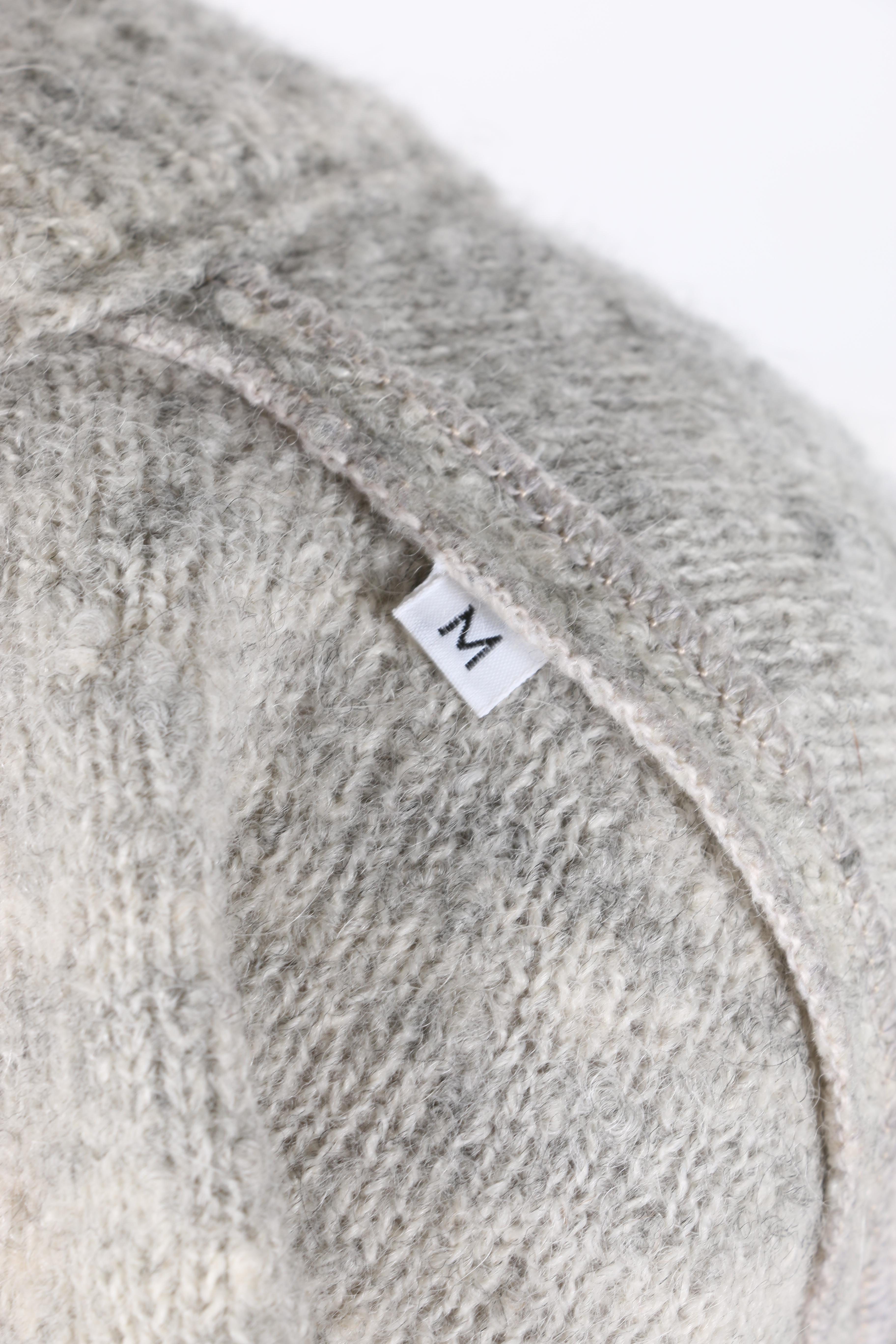 Chloé Grey Wool Blend Cardigan