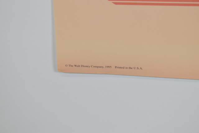 Offset Lithograph of Walt Disney and Mickey Mouse