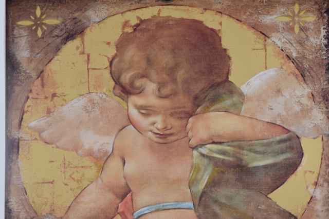 Offset Lithograph of "Cupid II" After Richard Franklin