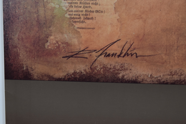 Offset Lithograph of "Cupid II" After Richard Franklin