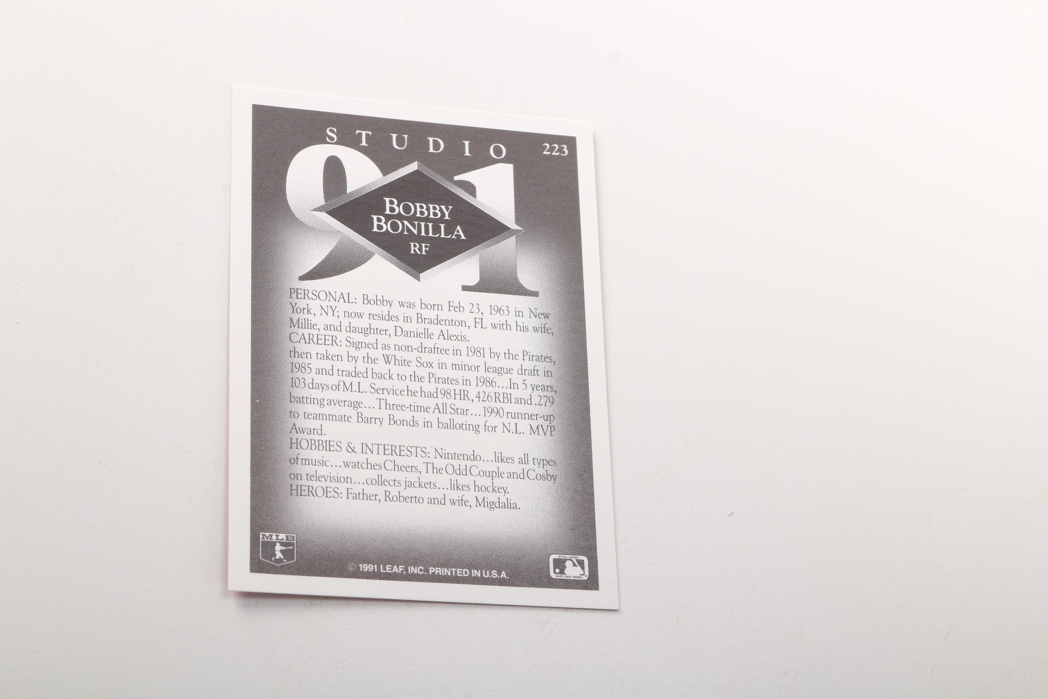 Modern Baseball Card Collection