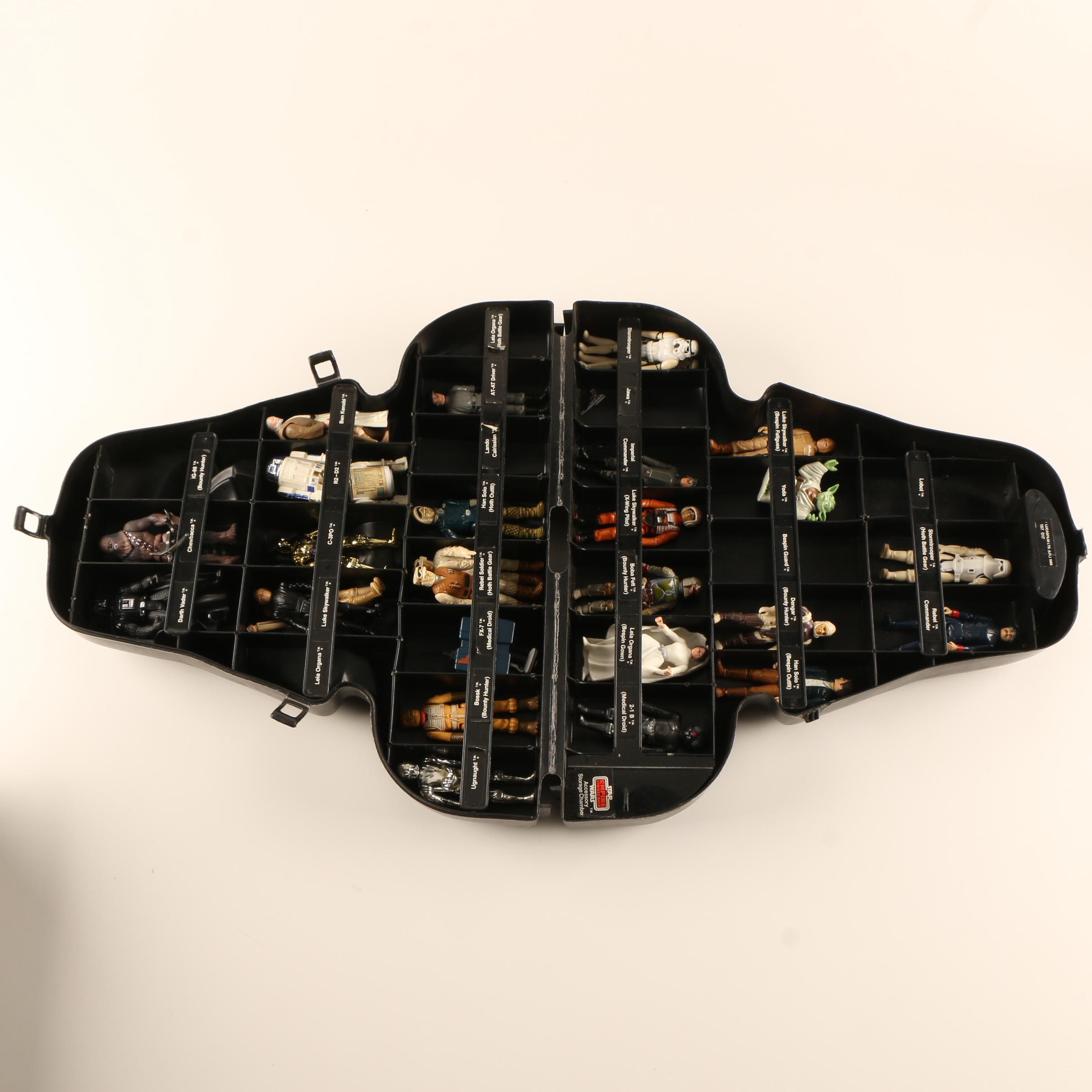 "Darth Vader" Action Figure Storage Cases and Other "Star Wars" Memorabilia