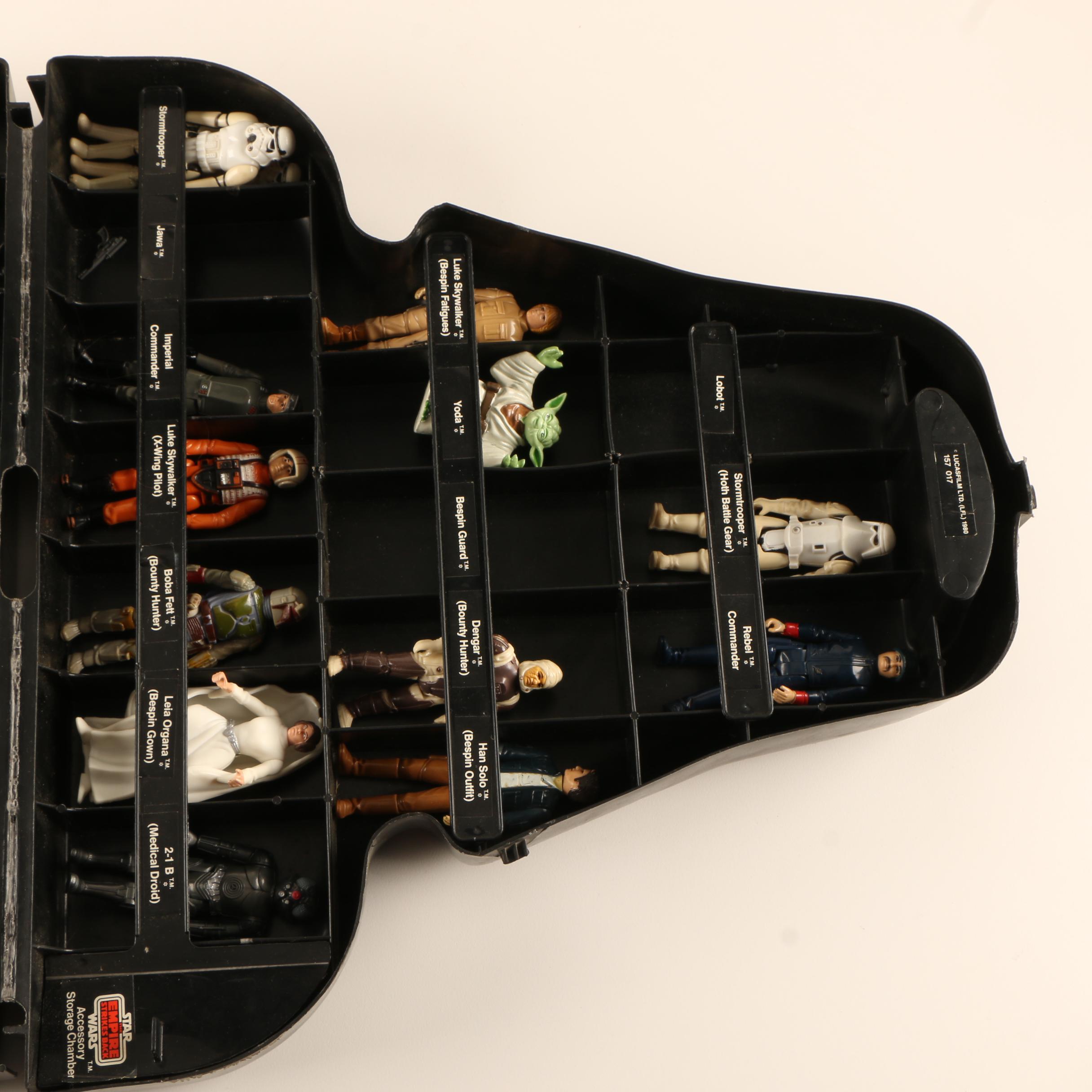 "Darth Vader" Action Figure Storage Cases and Other "Star Wars" Memorabilia
