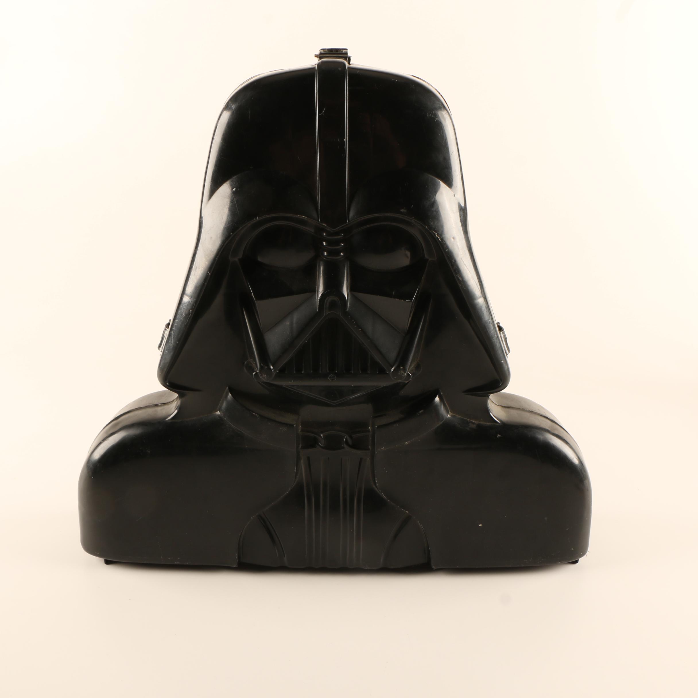 "Darth Vader" Action Figure Storage Cases and Other "Star Wars" Memorabilia