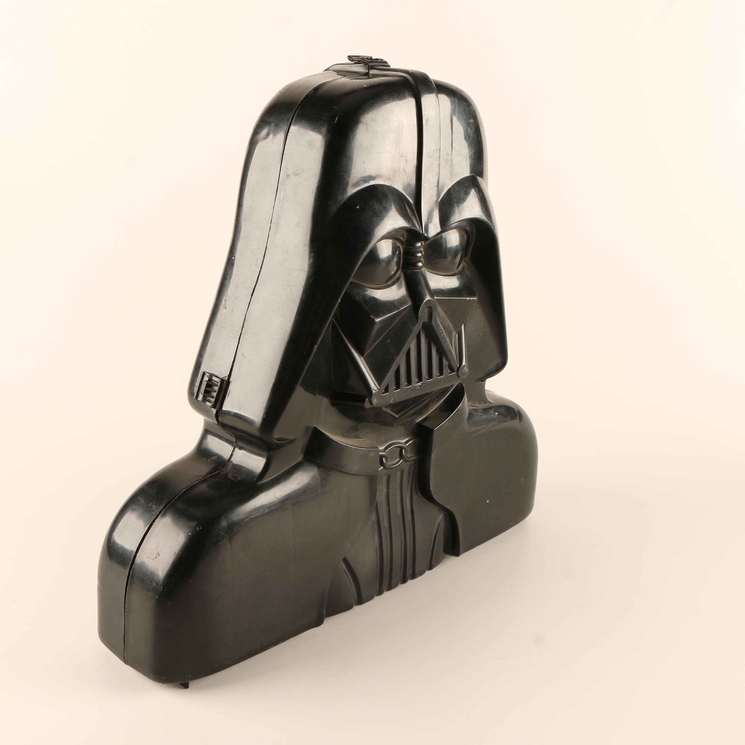 "Darth Vader" Action Figure Storage Cases and Other "Star Wars" Memorabilia