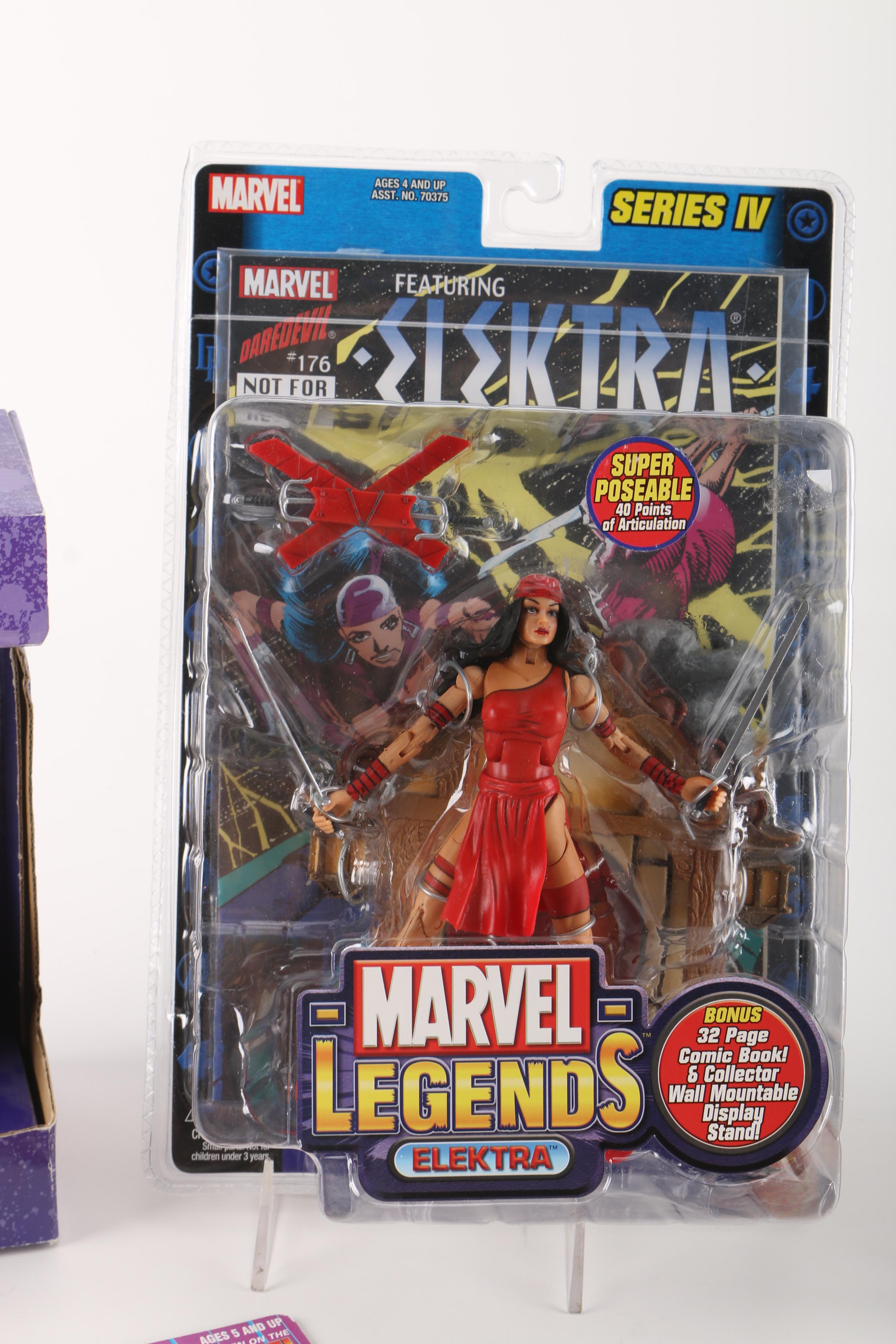 Collection of Marvel Action Figures