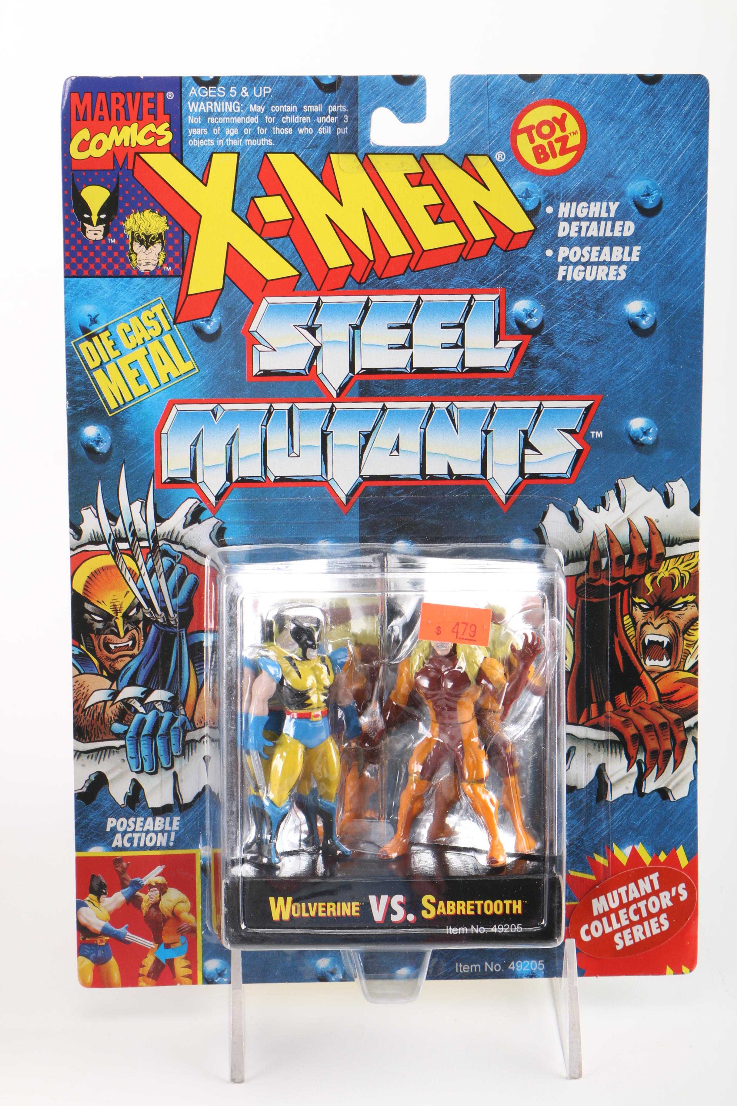 Collection of Marvel Action Figures