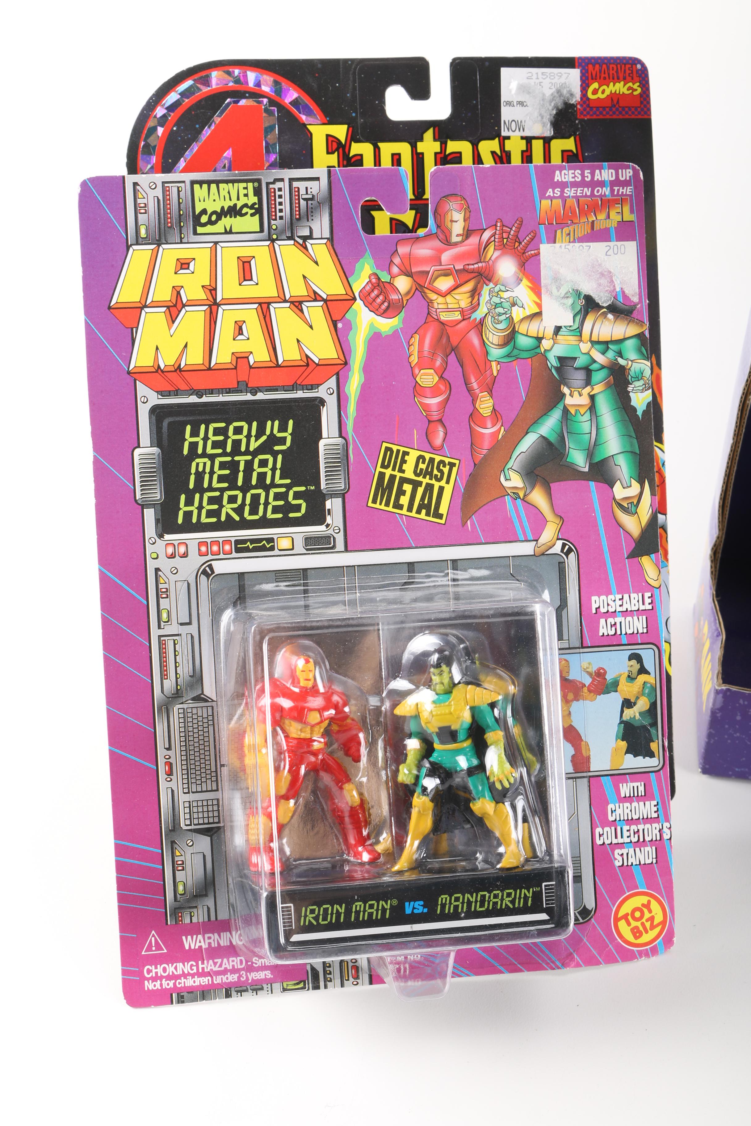 Collection of Marvel Action Figures