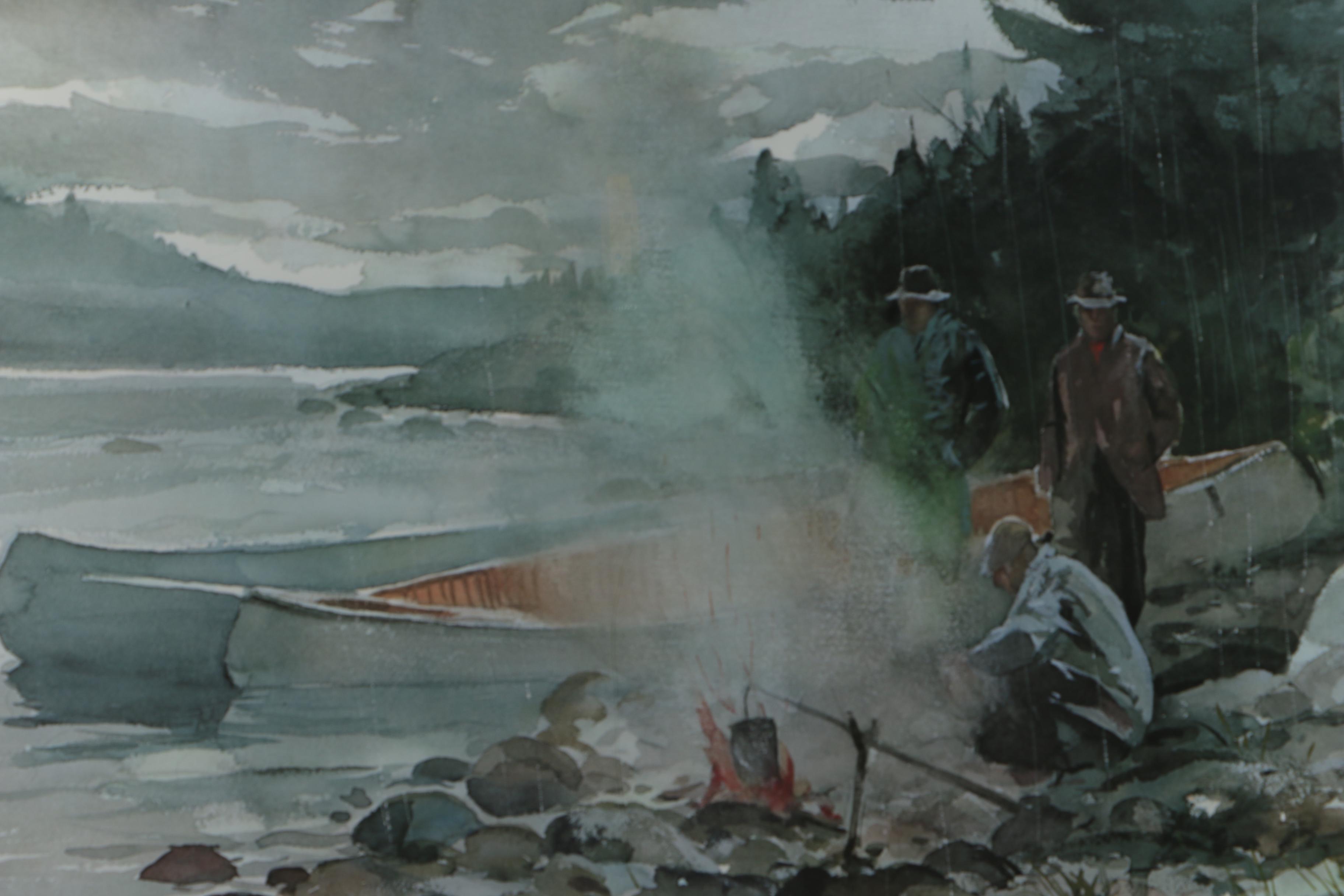 Chet Reneson Limited Edition Offset Lithograph "Tea Time"