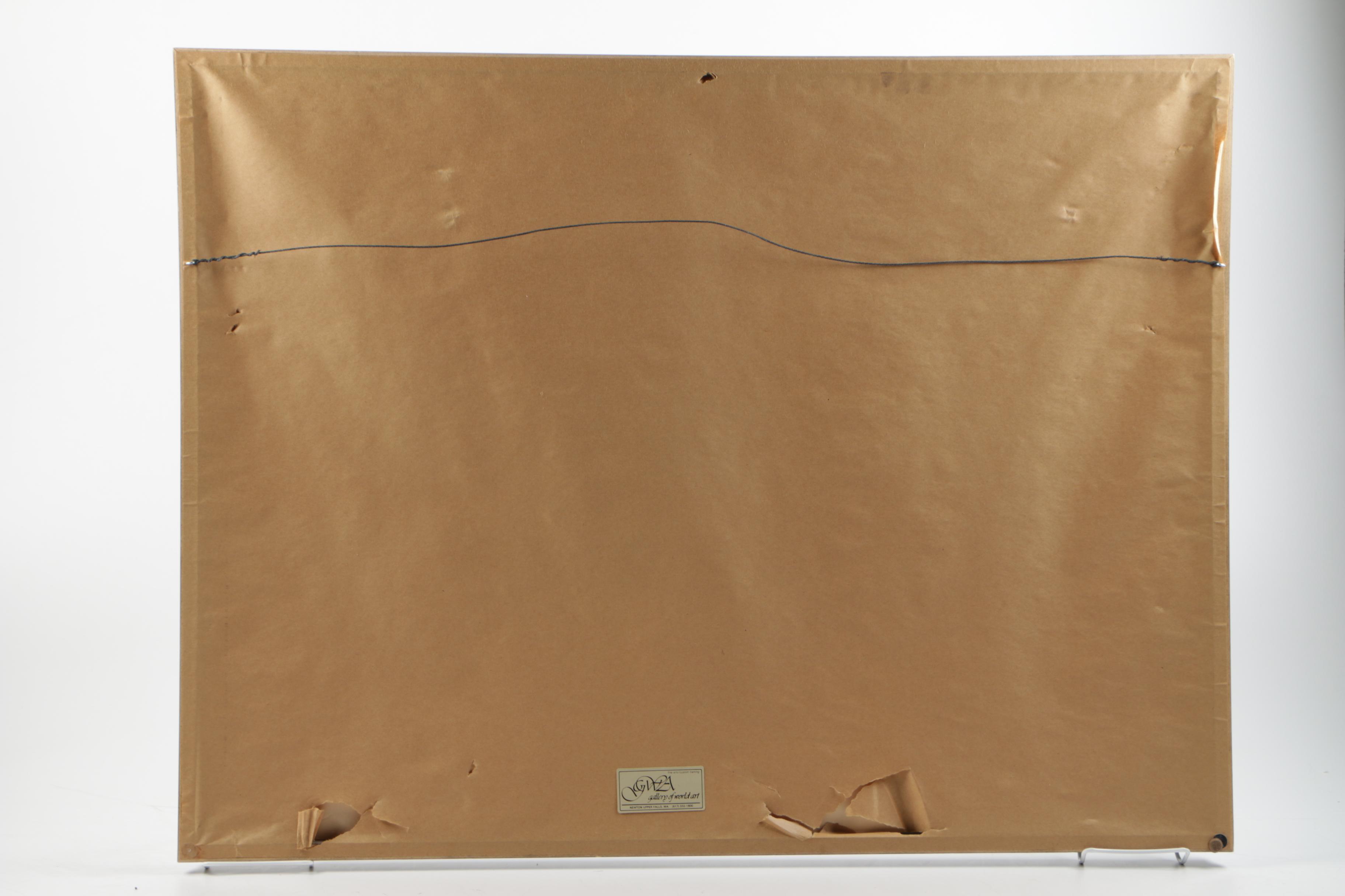 Chet Reneson Limited Edition Offset Lithograph "Tea Time"