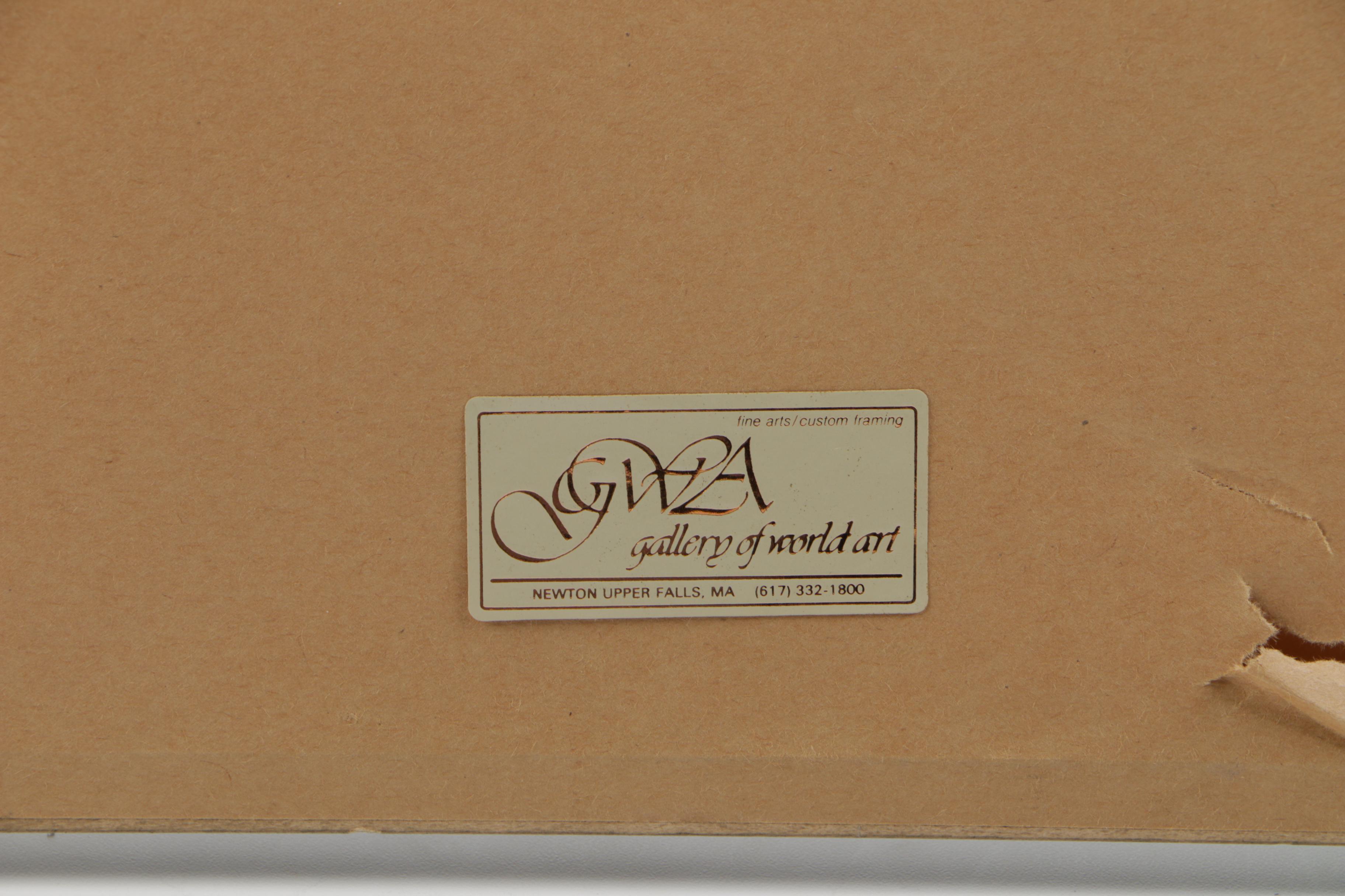 Chet Reneson Limited Edition Offset Lithograph "Tea Time"