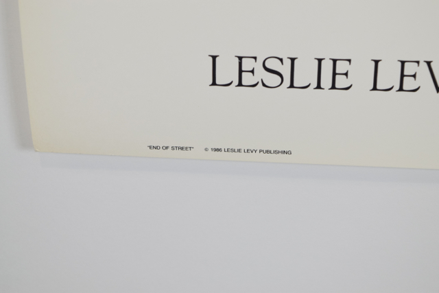 Offset Lithograph "End of Street" after Skynear