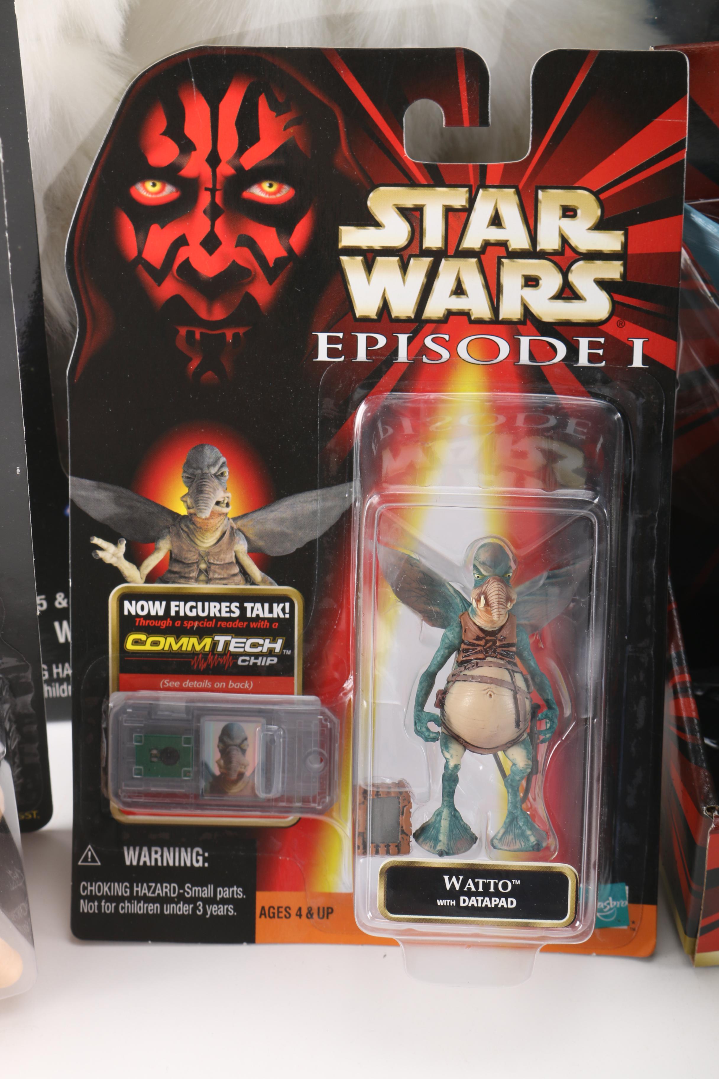 Assortment of "Star Wars" Toys and Memorabilia