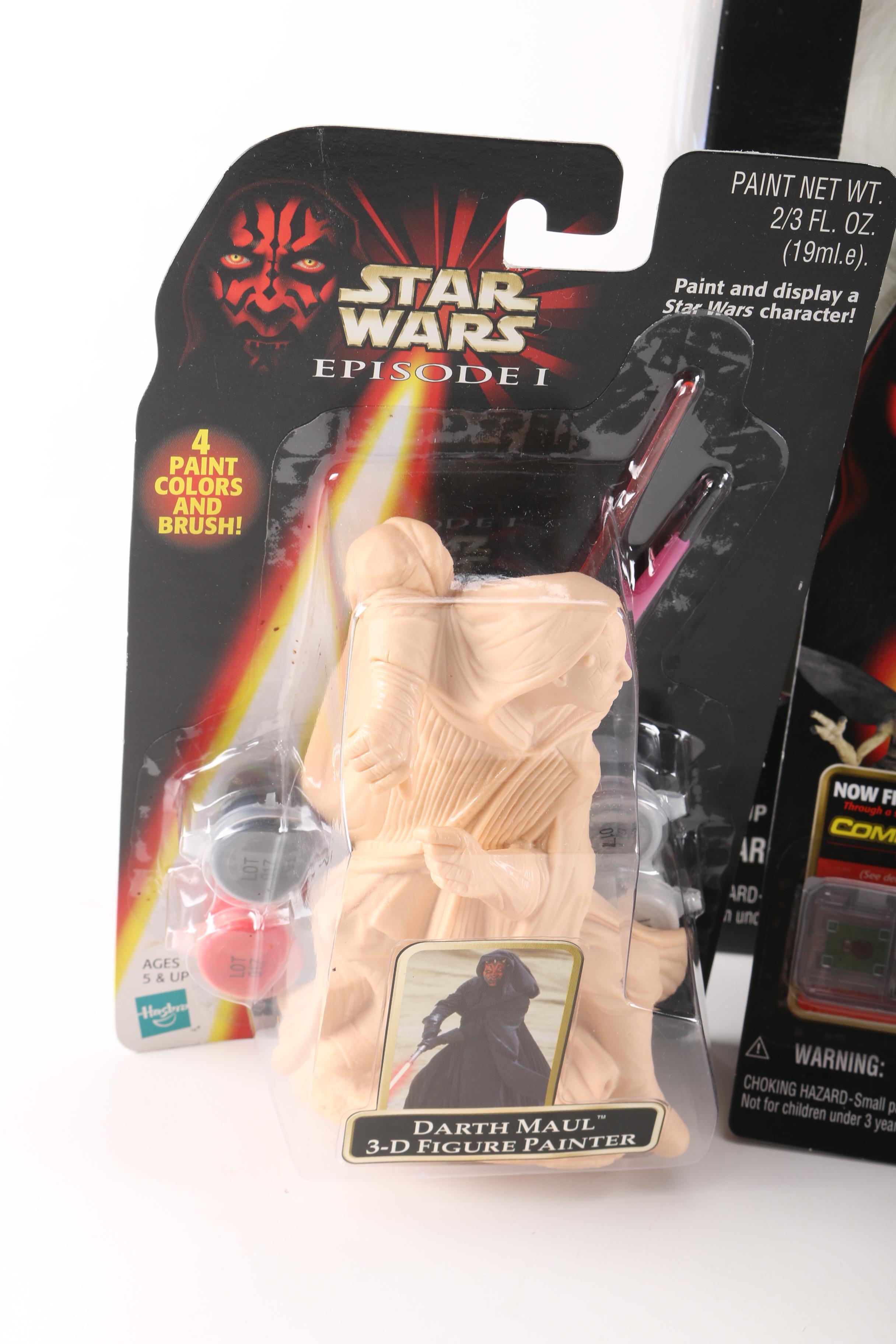 Assortment of "Star Wars" Toys and Memorabilia