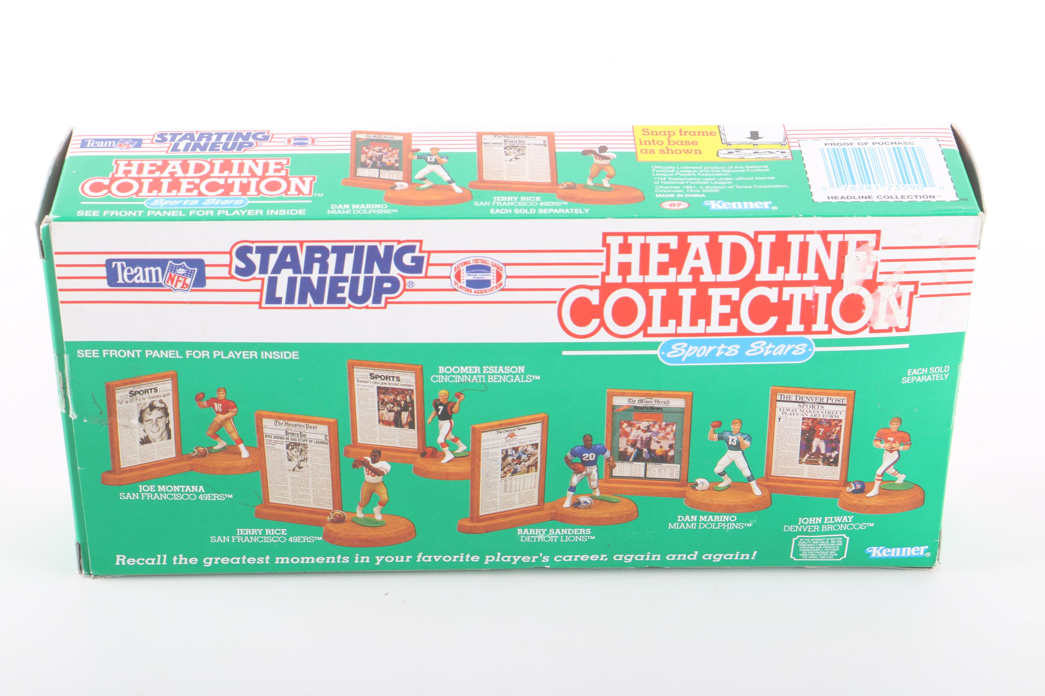 Assorted Barry Sanders Football Memorabilia