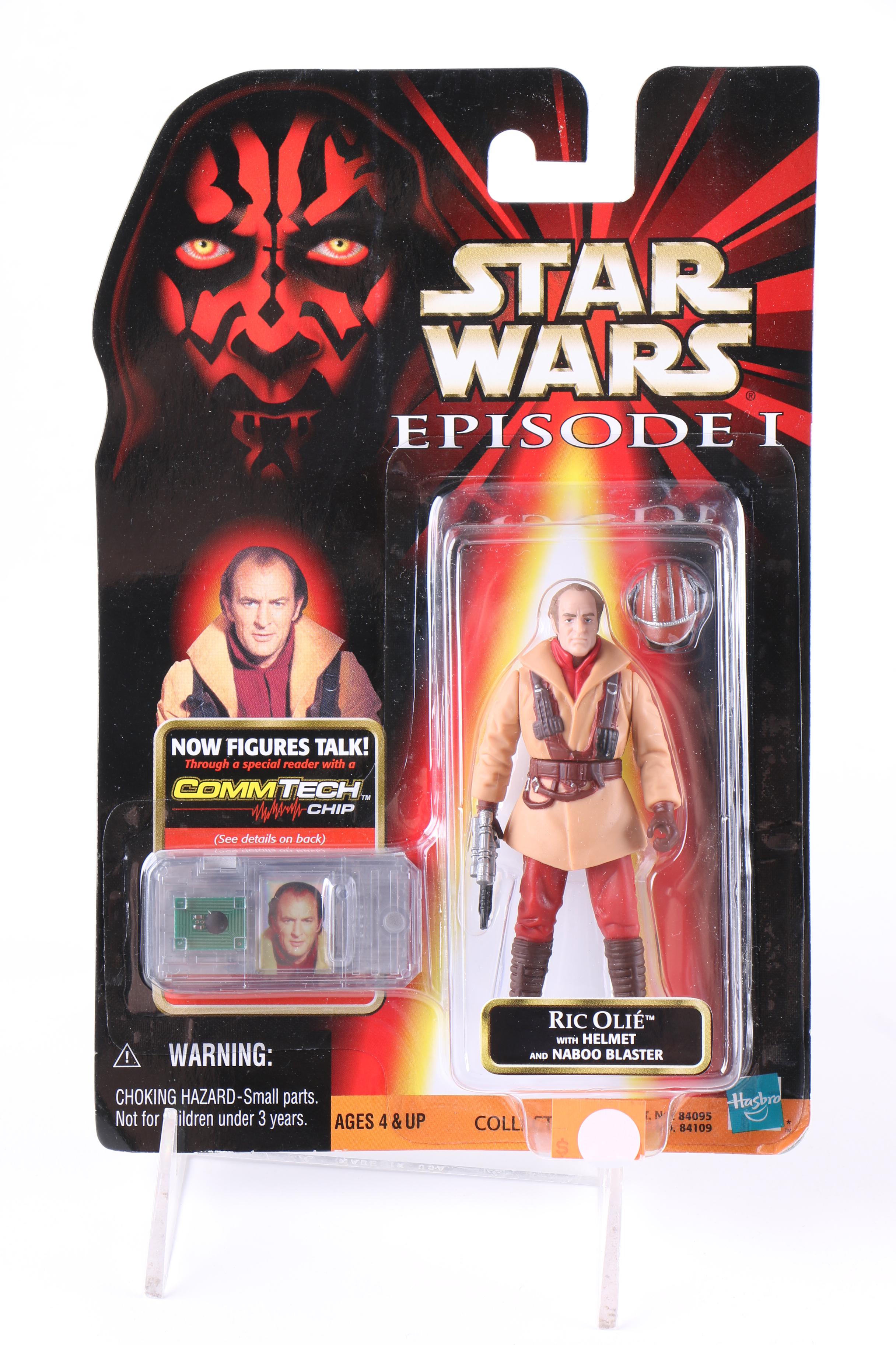 "Star Wars: Episode I" CommTech Reader and Action Figures