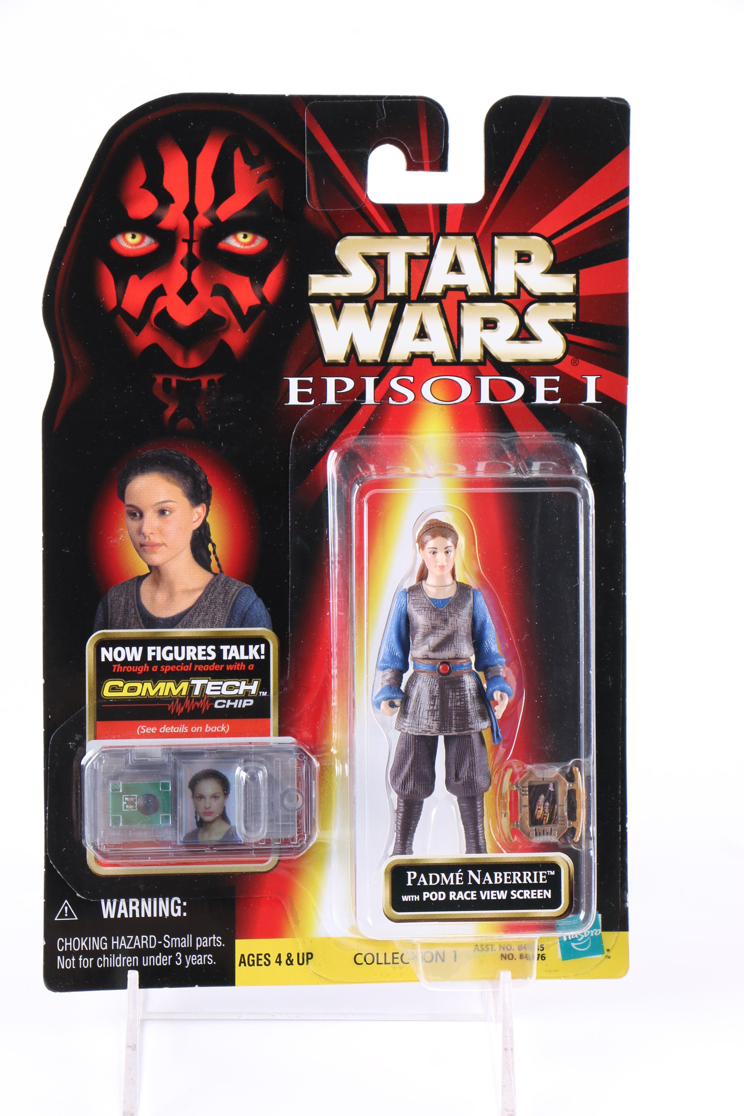 "Star Wars: Episode I" CommTech Reader and Action Figures