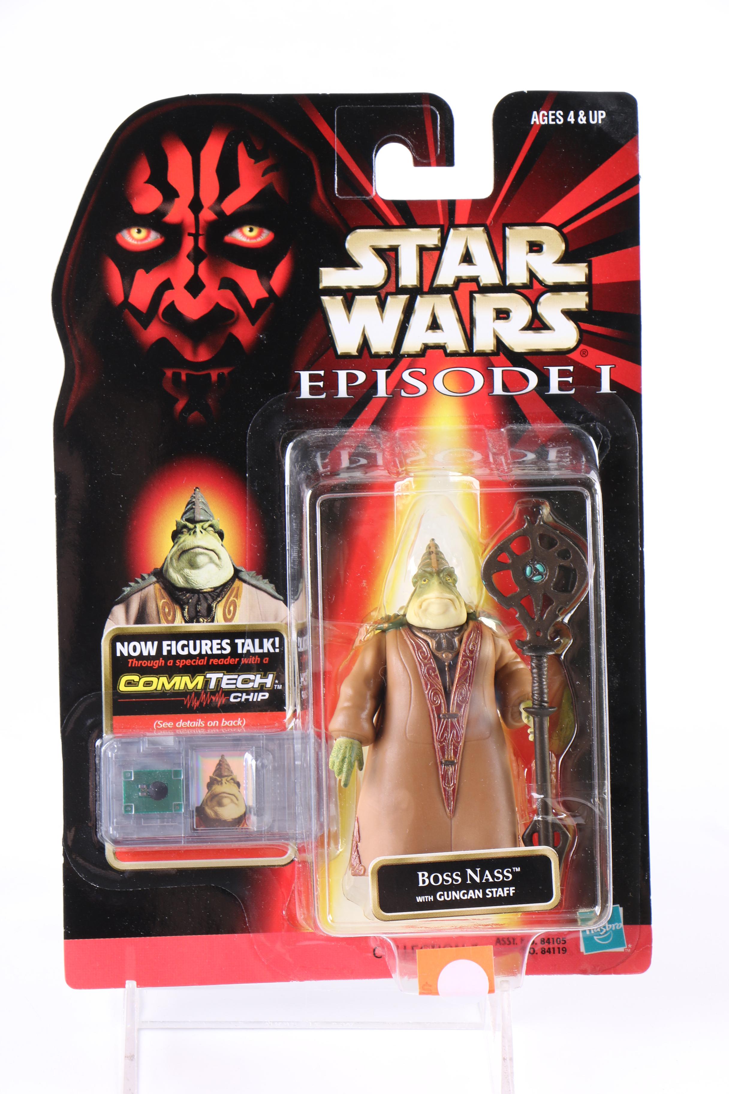 "Star Wars: Episode I" CommTech Reader and Action Figures
