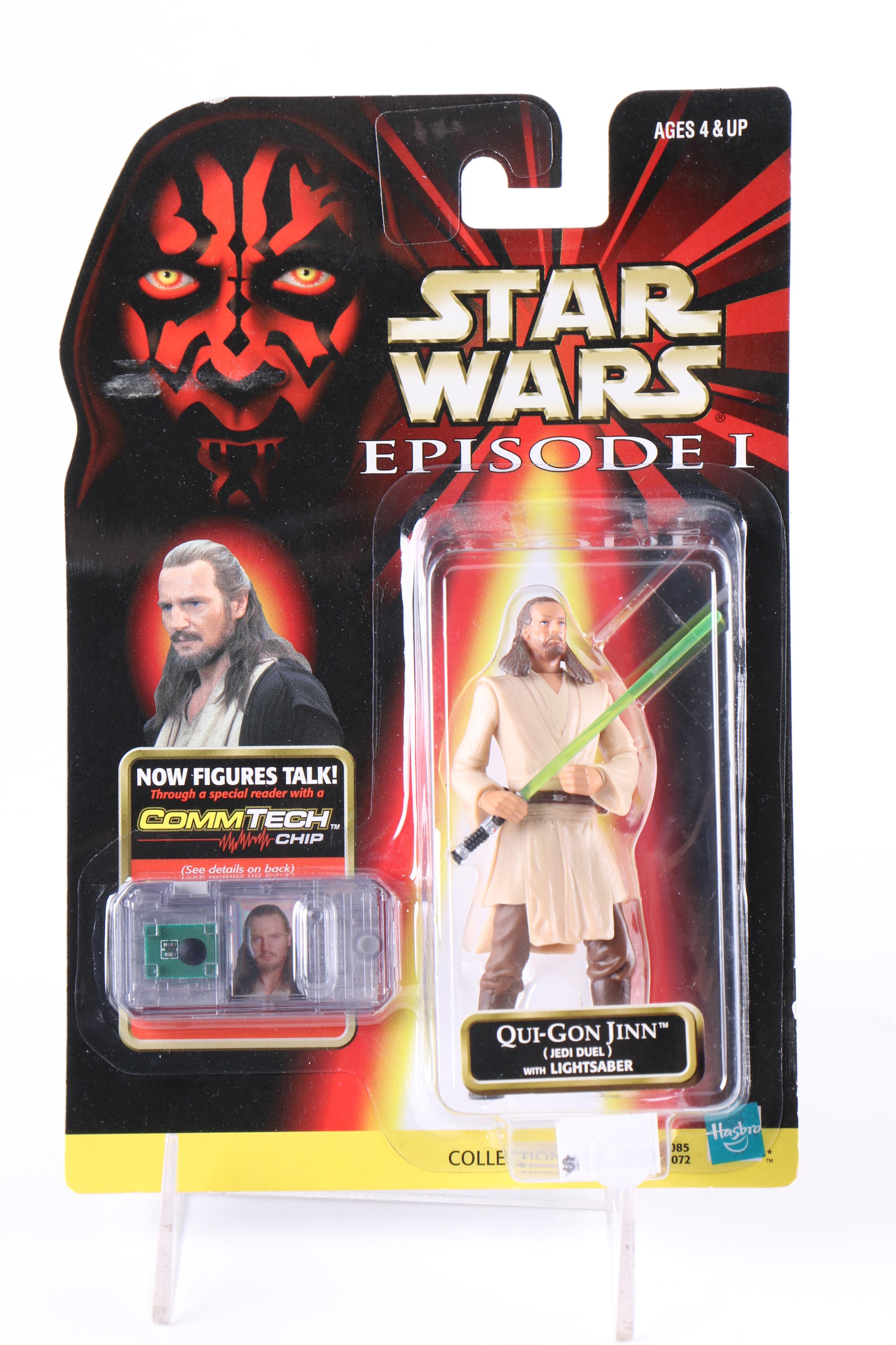 "Star Wars: Episode I" CommTech Reader and Action Figures