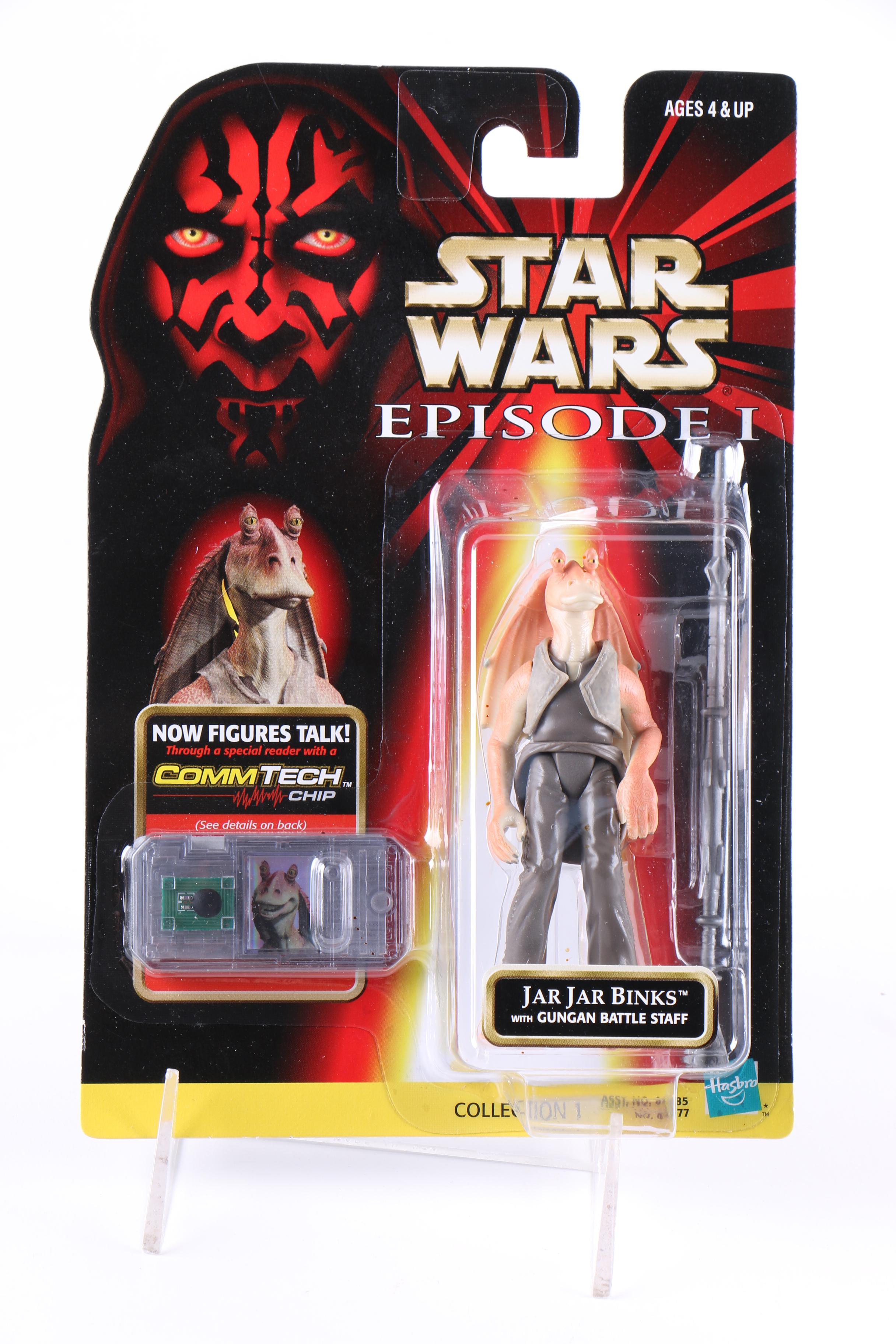"Star Wars: Episode I" CommTech Reader and Action Figures