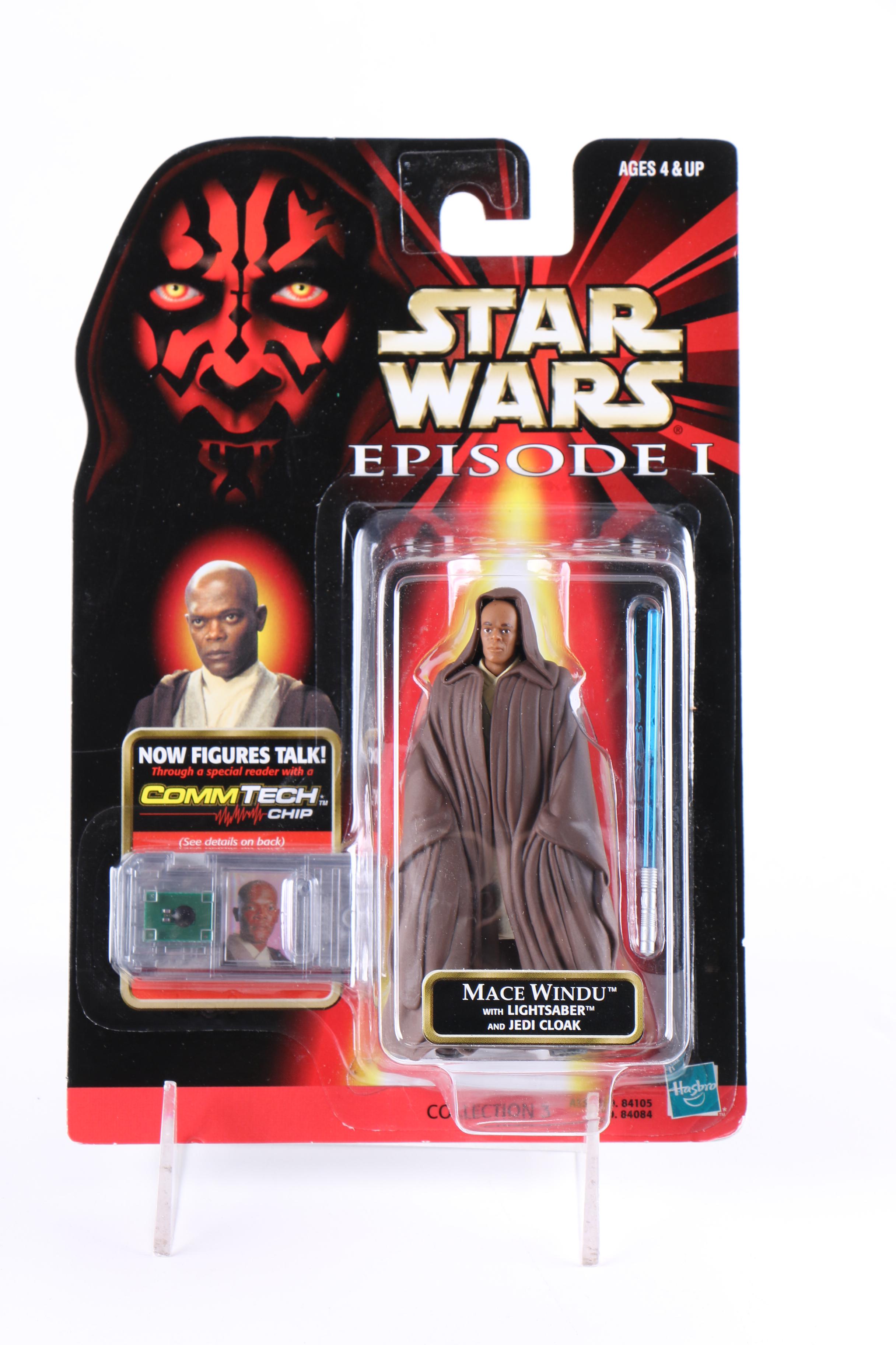 "Star Wars: Episode I" CommTech Reader and Action Figures