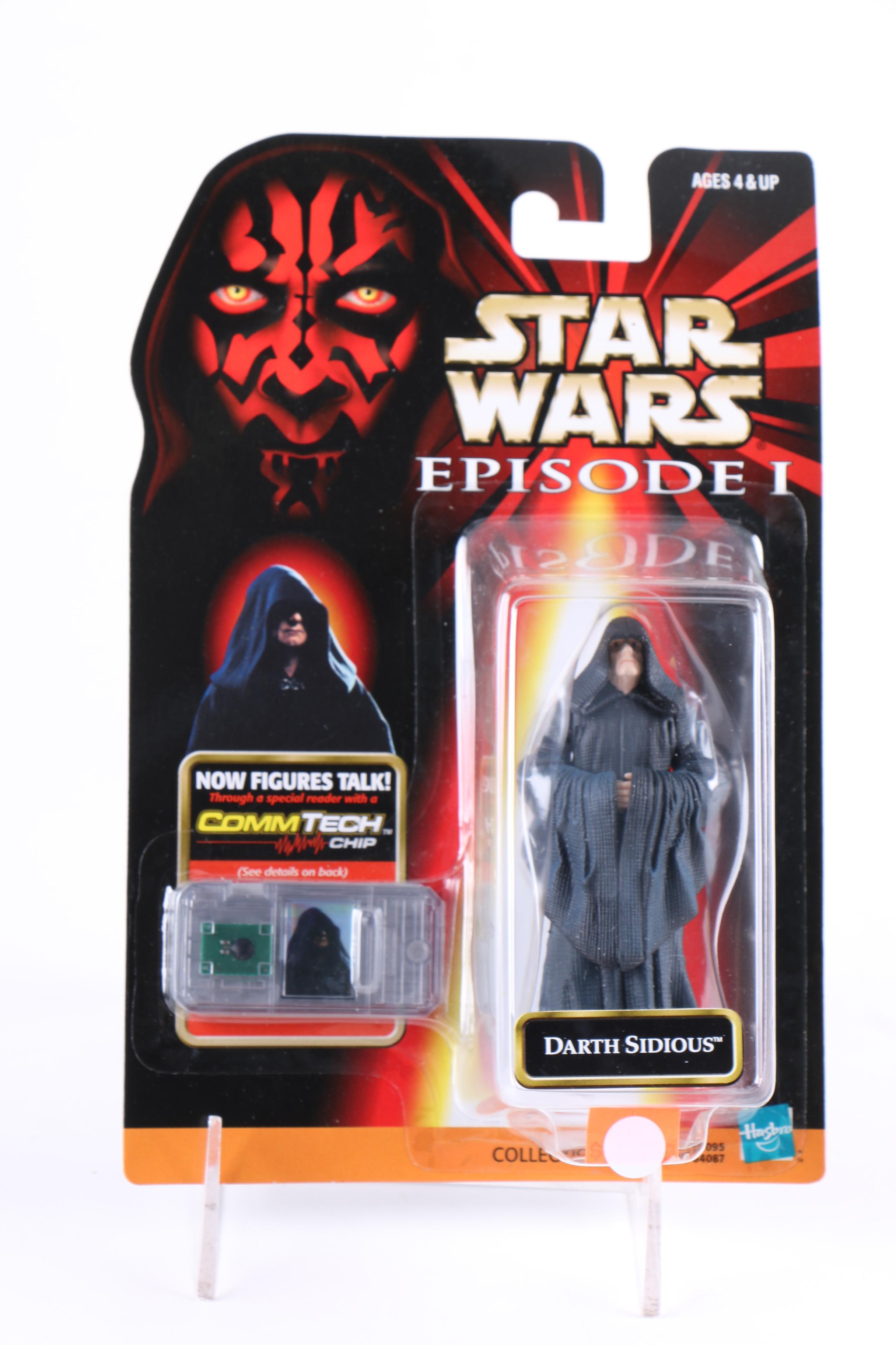 "Star Wars: Episode I" CommTech Reader and Action Figures