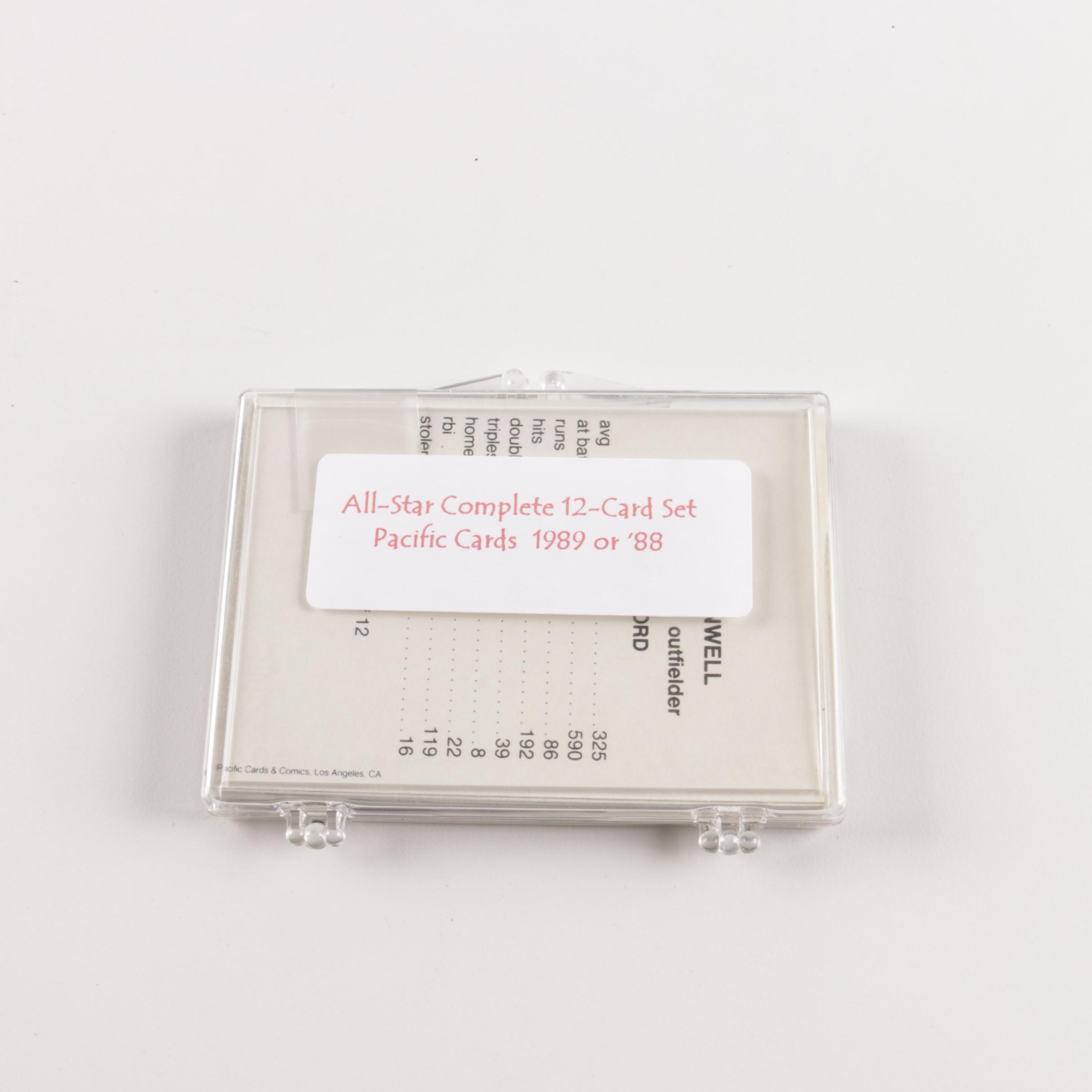 Pacific and Pinnacle Baseball Cards