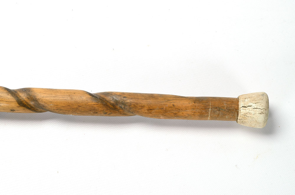 Hand-carved Man Walking Stick