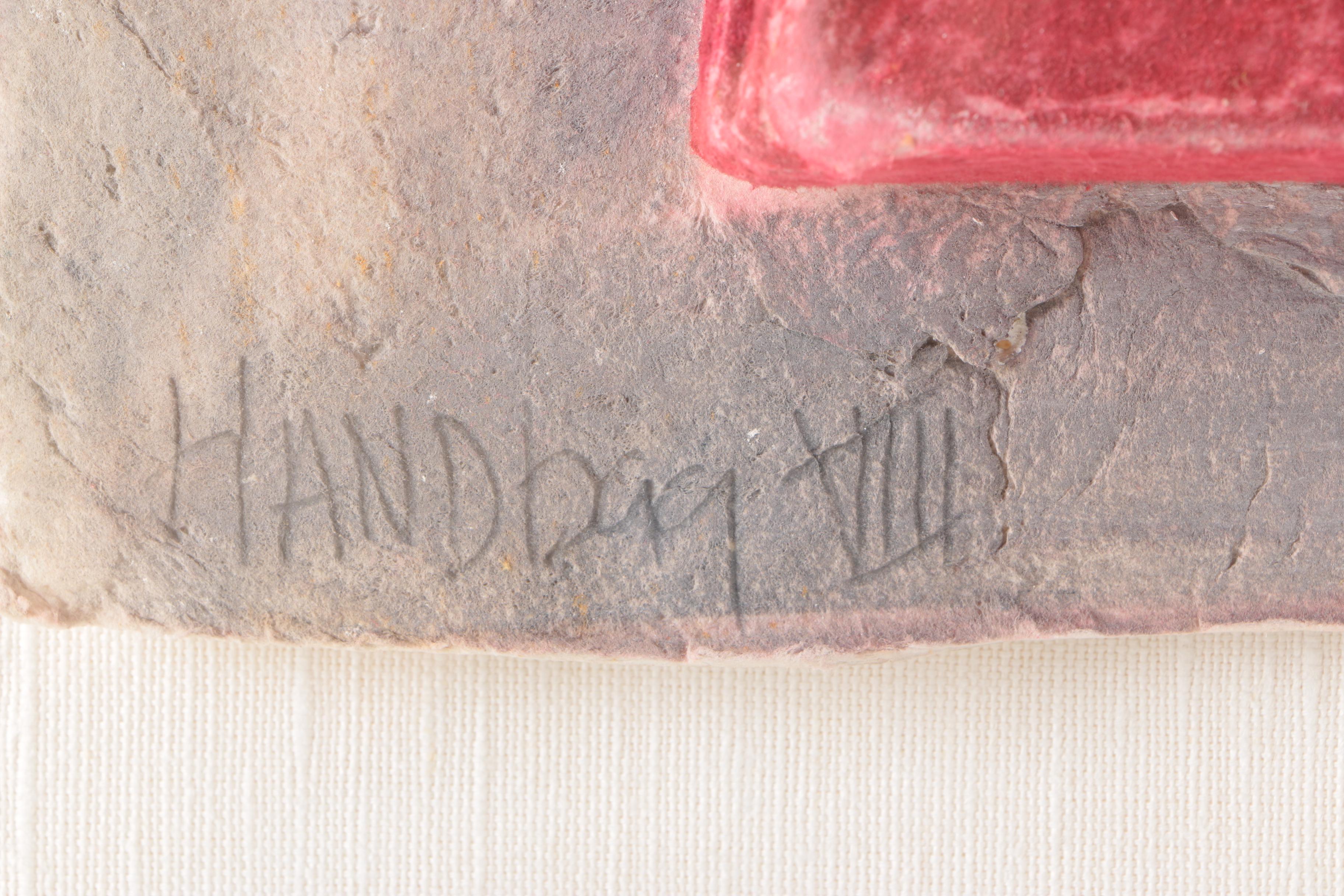 Paper Mache Art by Melnick titled "Handbag VIII"