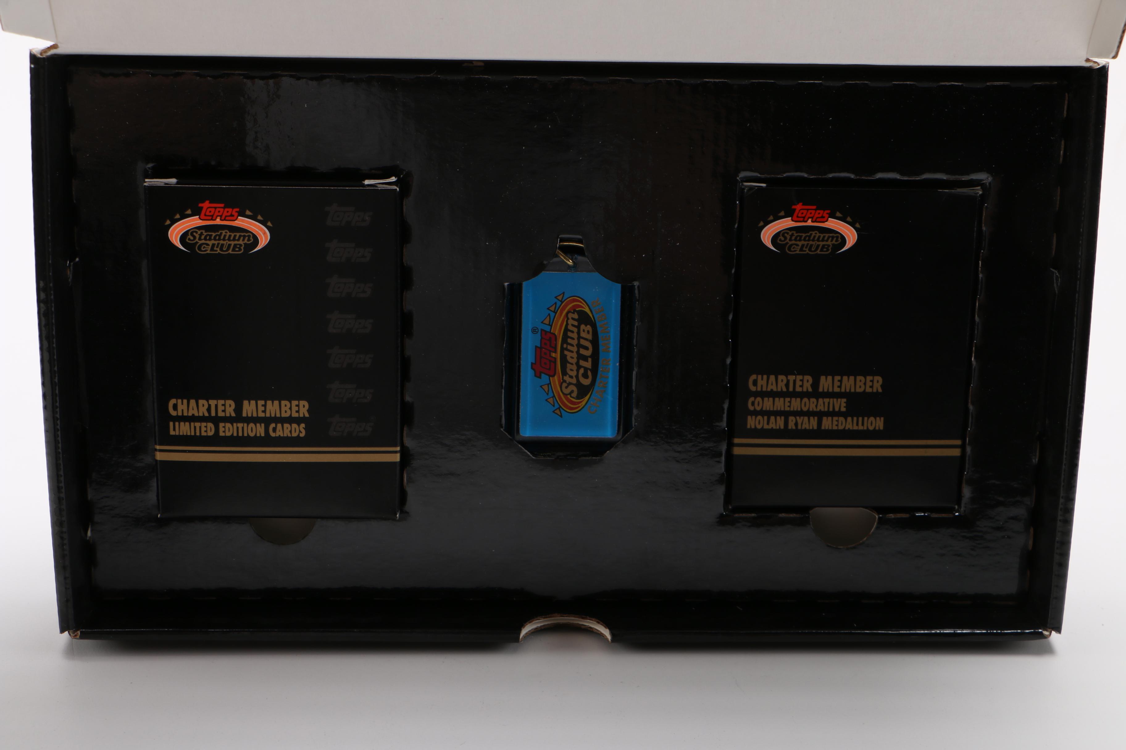 1995 Nolan Ryan Embossed Metal Collector Cards