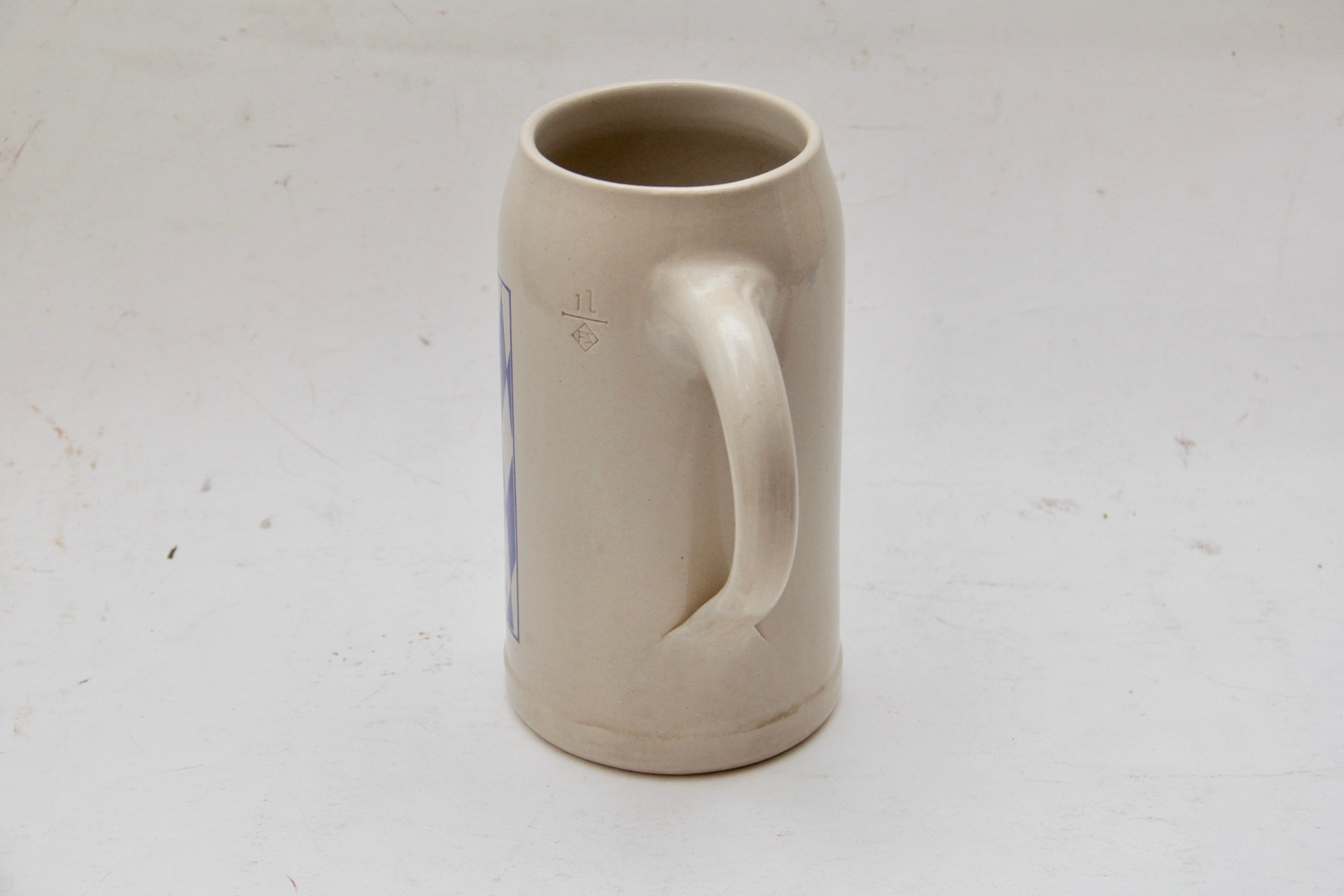 Munchen Beer Stein and English Biscuit Barrel