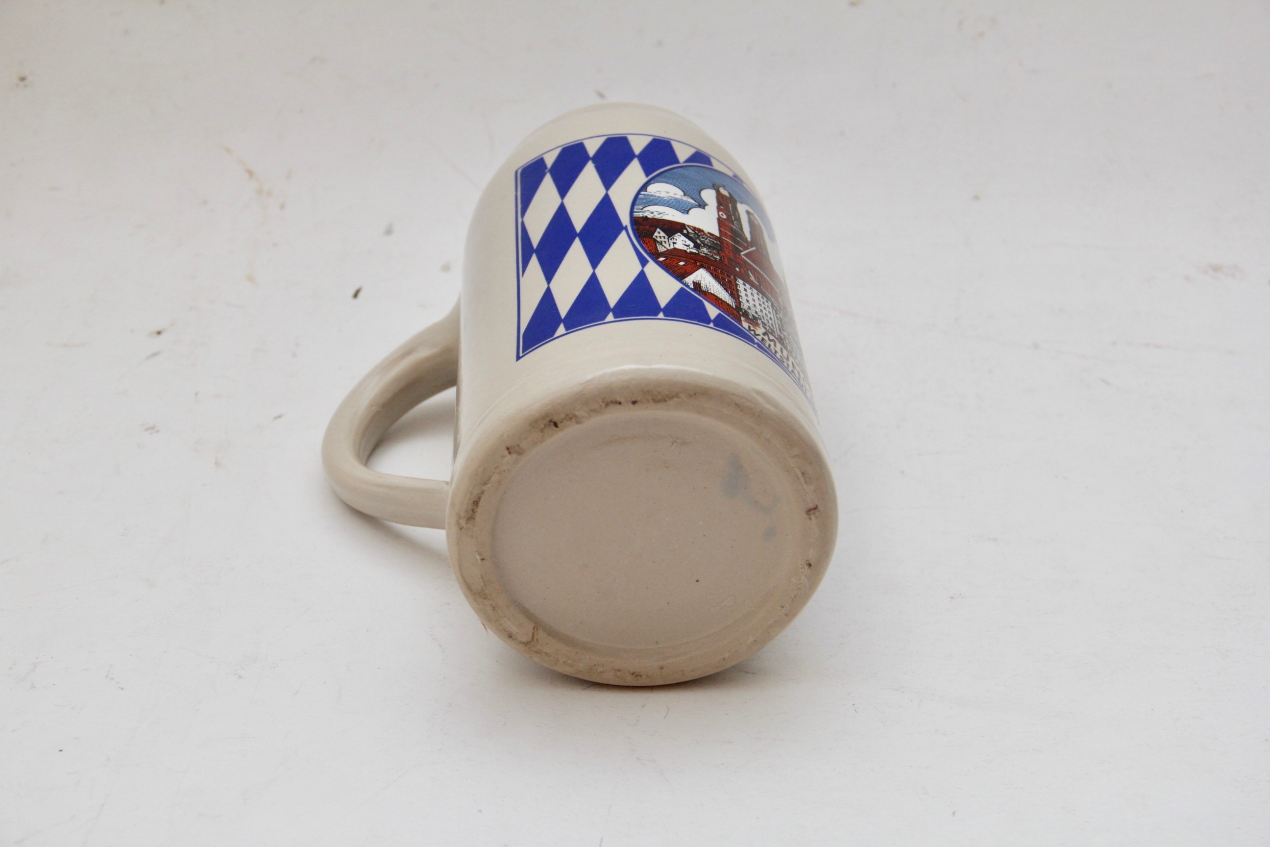Munchen Beer Stein and English Biscuit Barrel