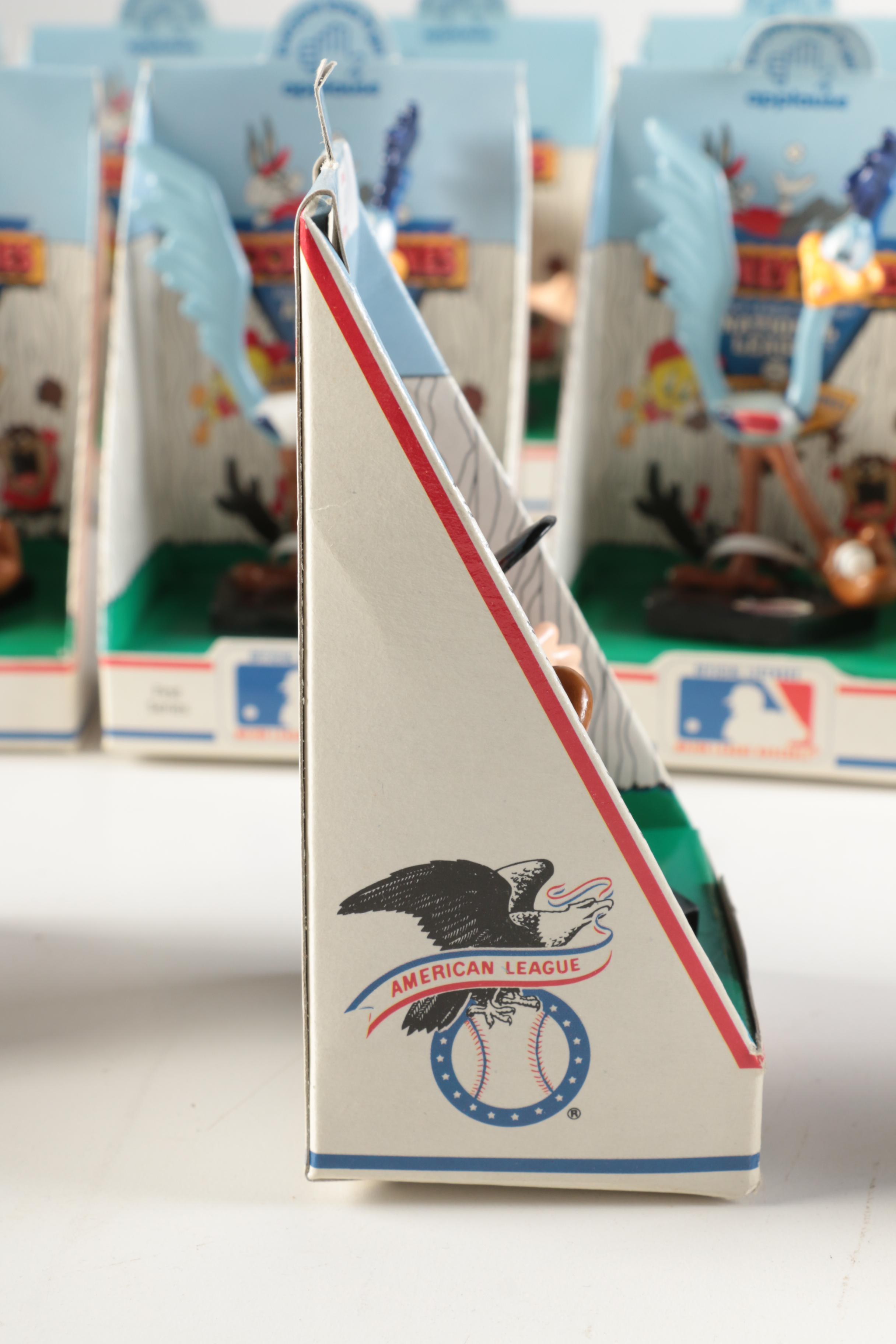 Collection of "Looney Tunes" MLB Figurines