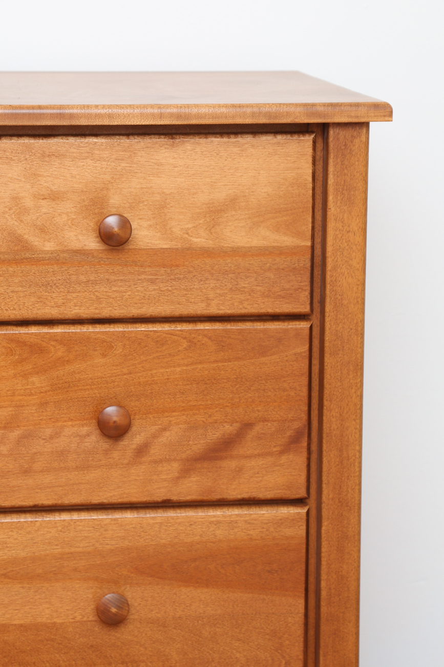 Arts and Crafts Style Oak Chest Of Drawers